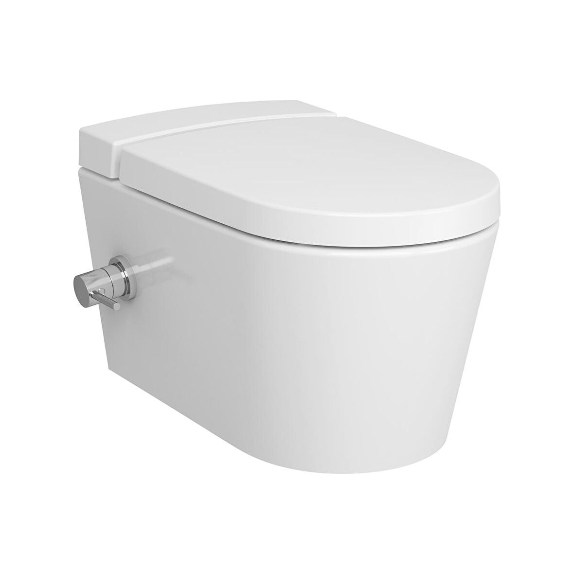 VitrA Nest Trendy 5176B003-7212 Rim-ex Asma Klozet, Termostatik Ara Musluklu,VitrA Fresh, 57cm