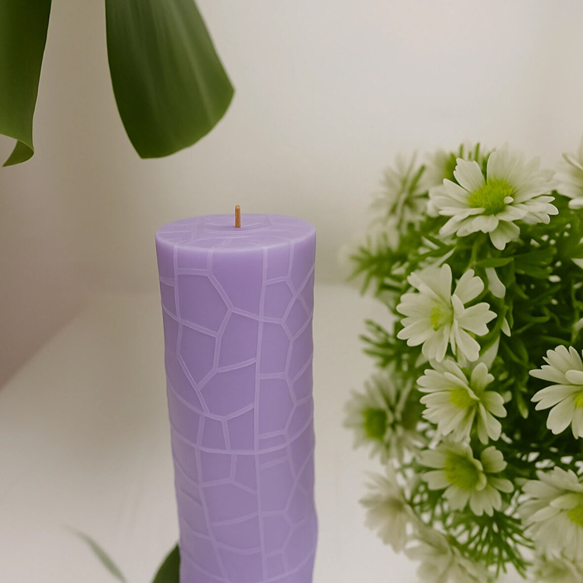 Echo Gül Kokulu Soya Mum - Doğum Günü - Sevgililer Günü - Hediyelik - Aromaterapi
