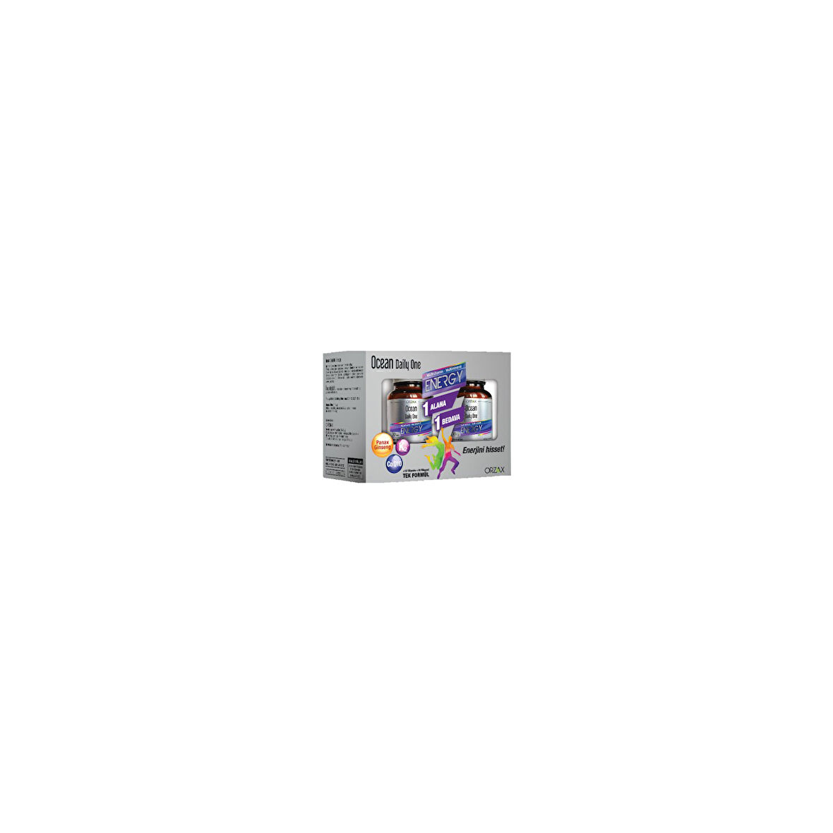 Orzax Ocean Daily One Energy 30 Tablet 2'li