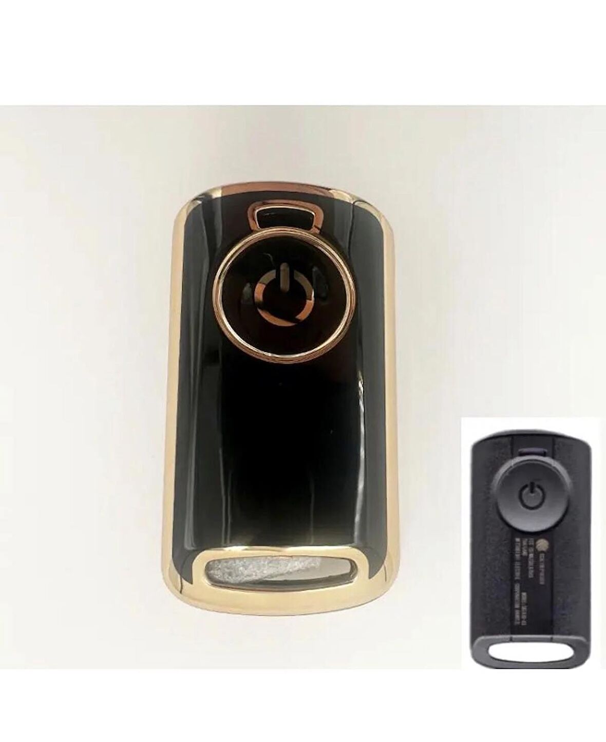 Yamaha Yeni Kasa 2021-22-23 Model Xmax 250 400 Tech Max Tricity Anahtar Kılıfı Siyah-Gold