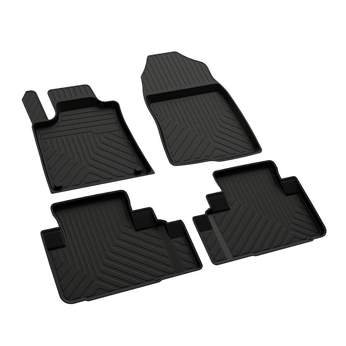 Honda CR V 5 Ferrous 4D Havuzlu Kauçuk Paspas 2019 2022