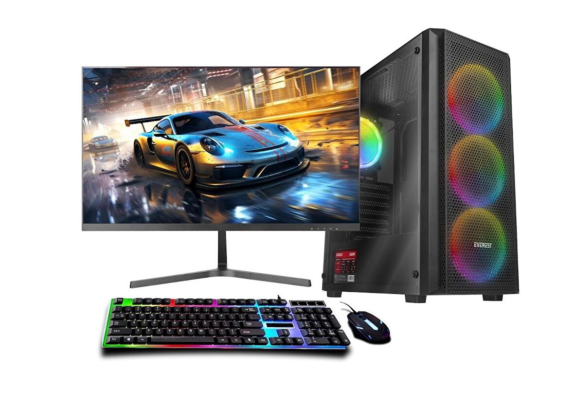 Avantron Gmx3580 İ7 4.Nesil 16Gb Ram 512Gb Ssd 8Gb Rx580 "23.8 Oyun Bilgisayarı