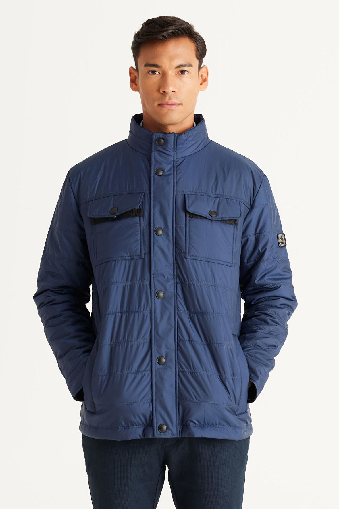 Lacivert Erkek Mont 4A0824100023