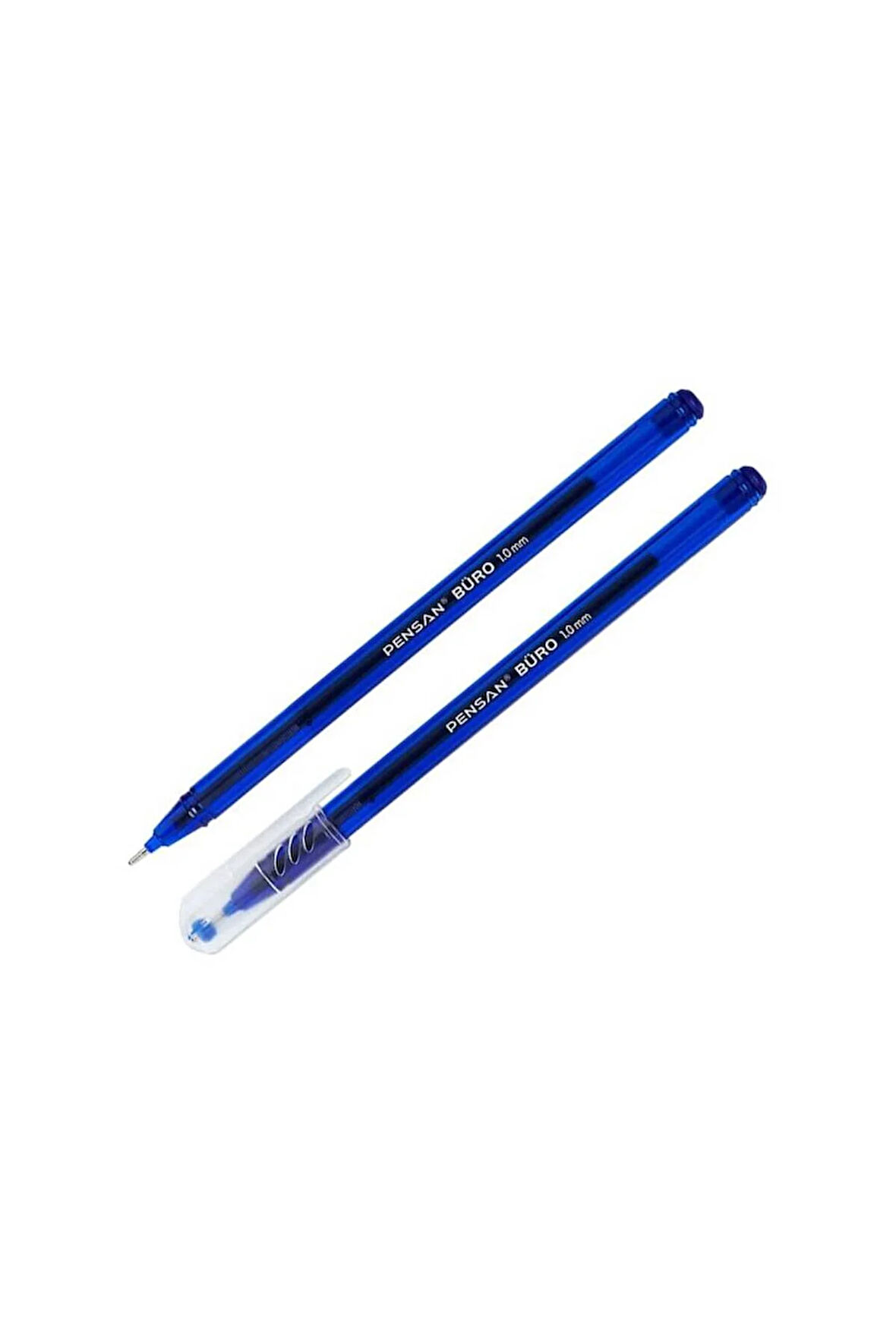Tükenmez Kalem Büro 1 MM Mavi (50 Adet)