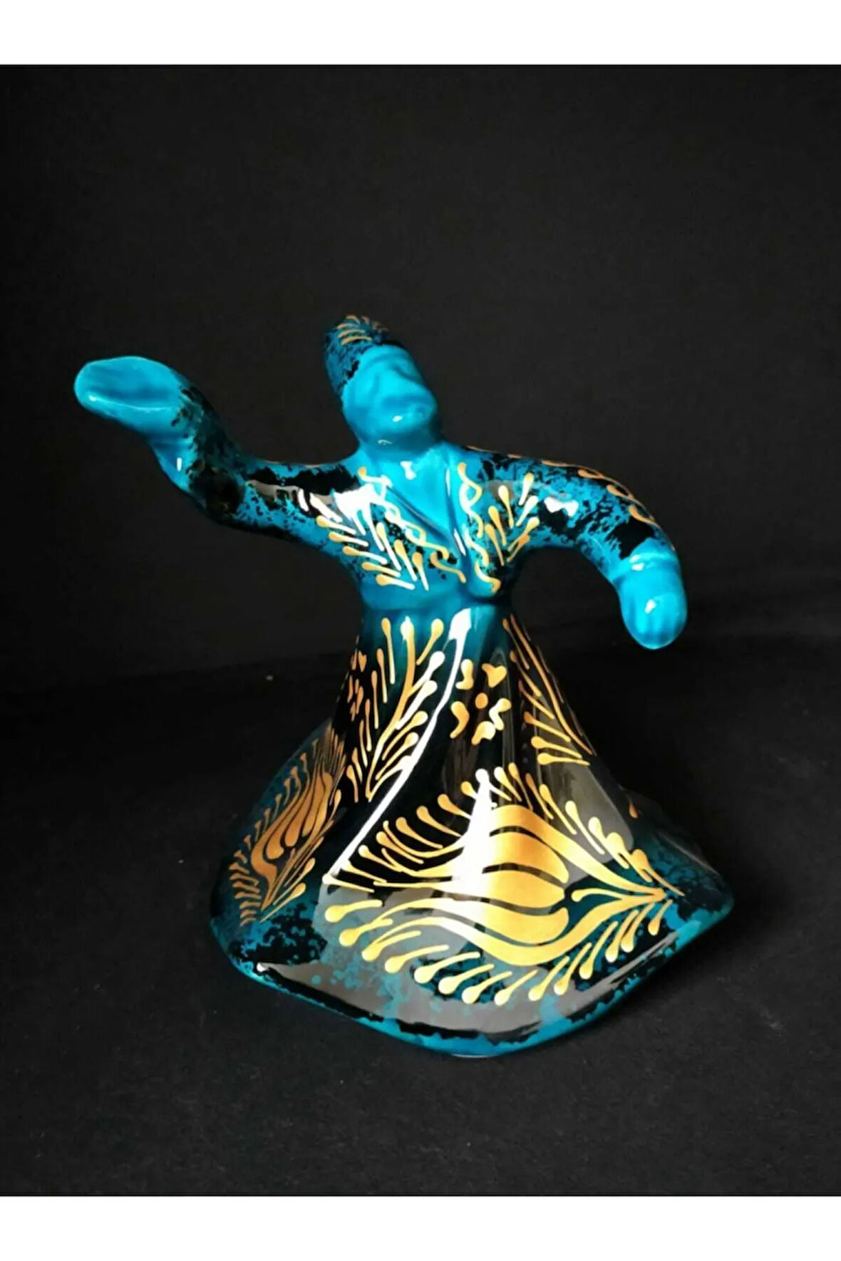 Semazen Biblo Altın Yaldızlı Tekli Büyük Boy