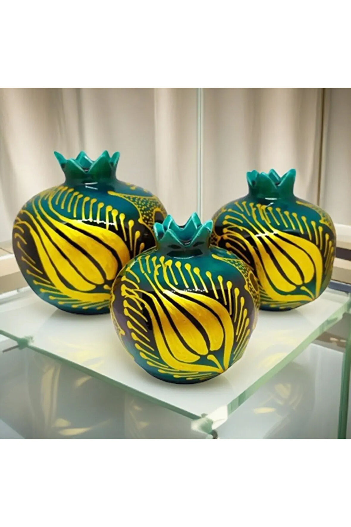 Çini 3'lü Nar Takımı