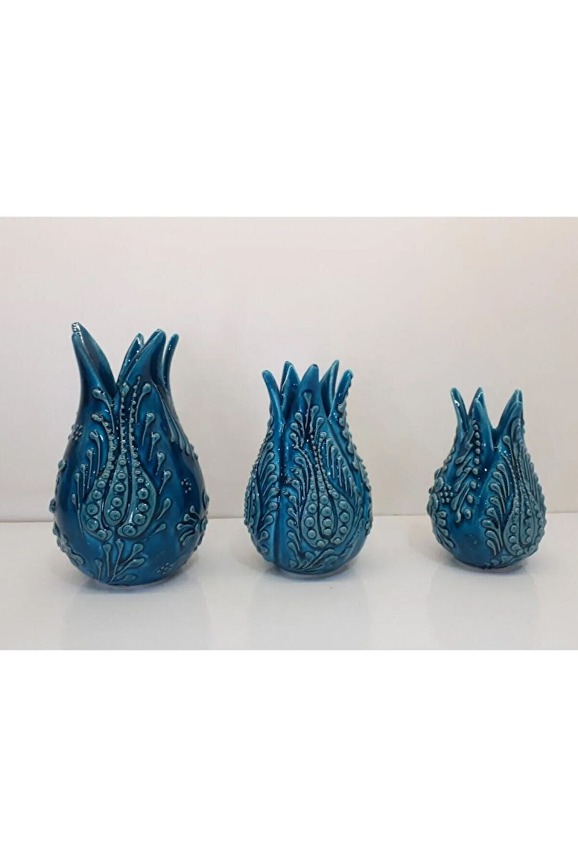 El Emeği Çini 3'lü Lale Takımı