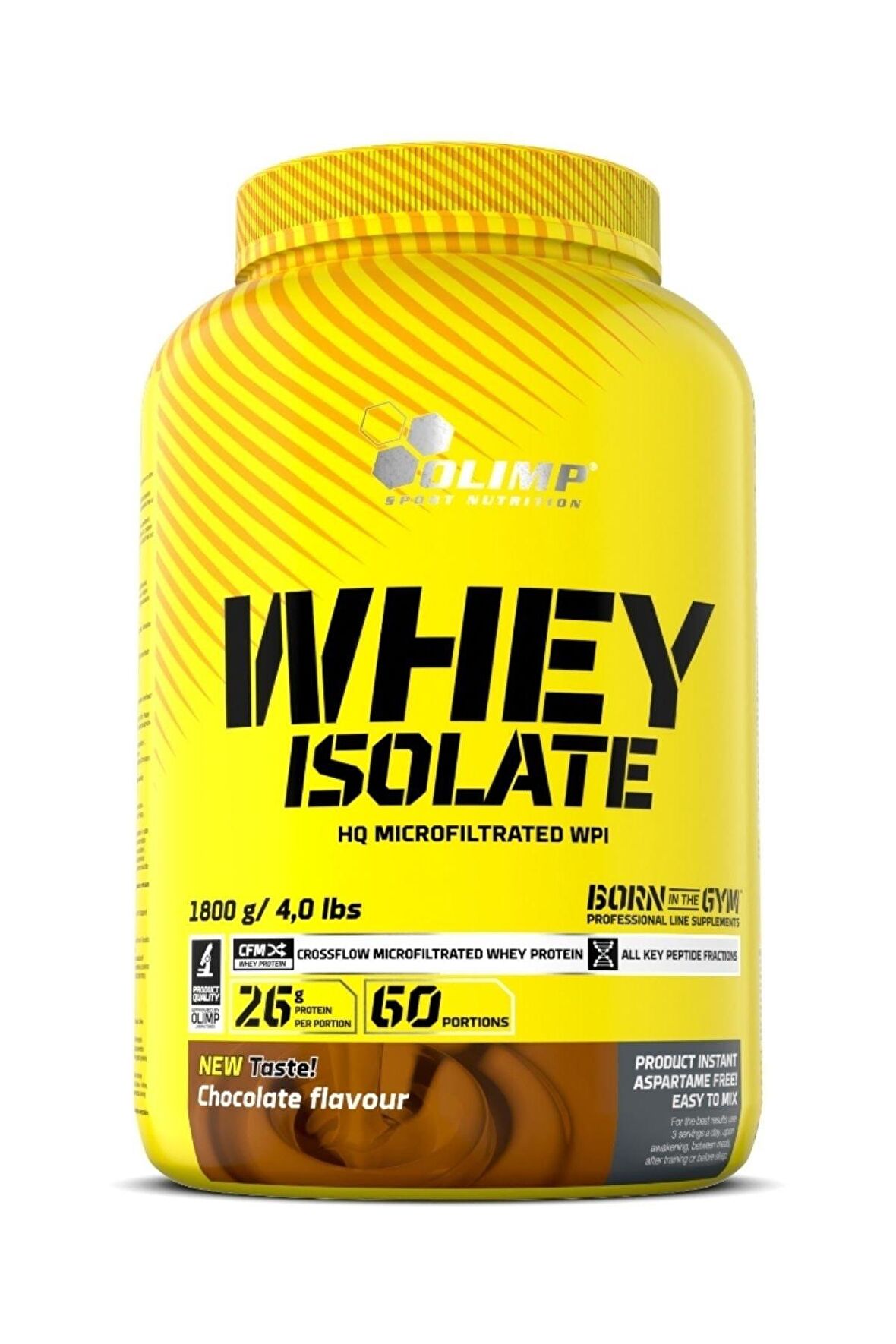 Pure Whey Protein Isolate 1800 gr Çikolata Aromalı