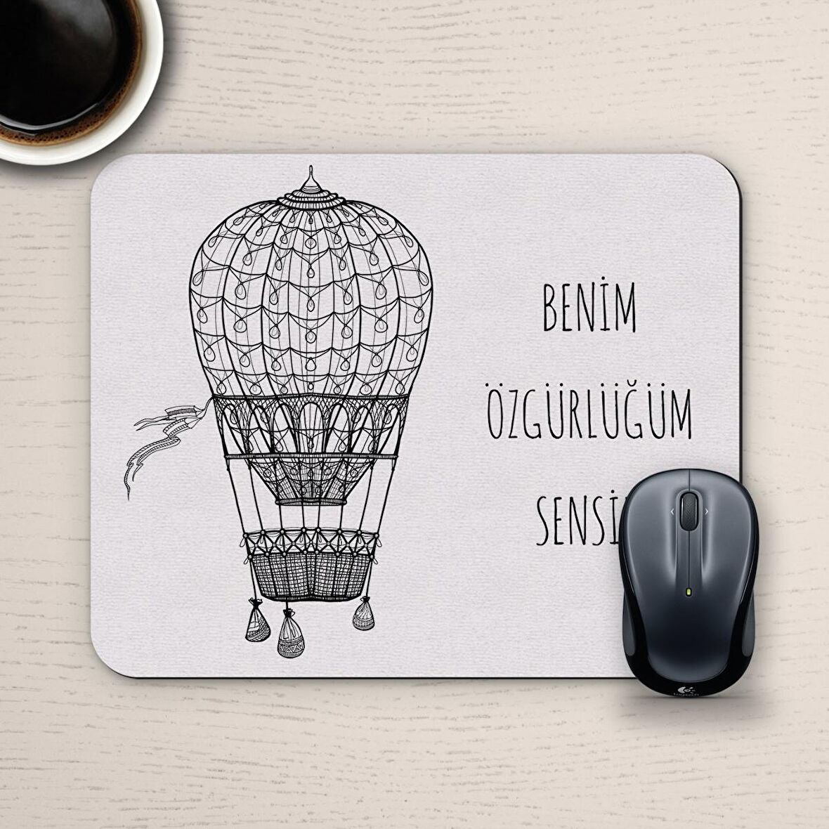 Özel Tasarım Romantik Mousepad - No30