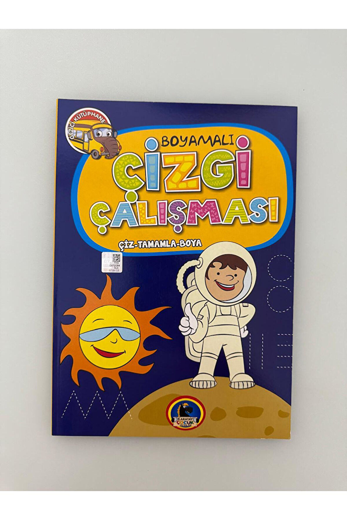 Boyamalı Çizgi Çalışması Defteri