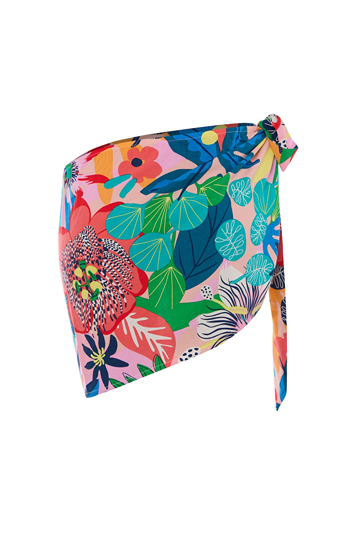 Kadın Çok Renkli İç Göstermeyen Pareo