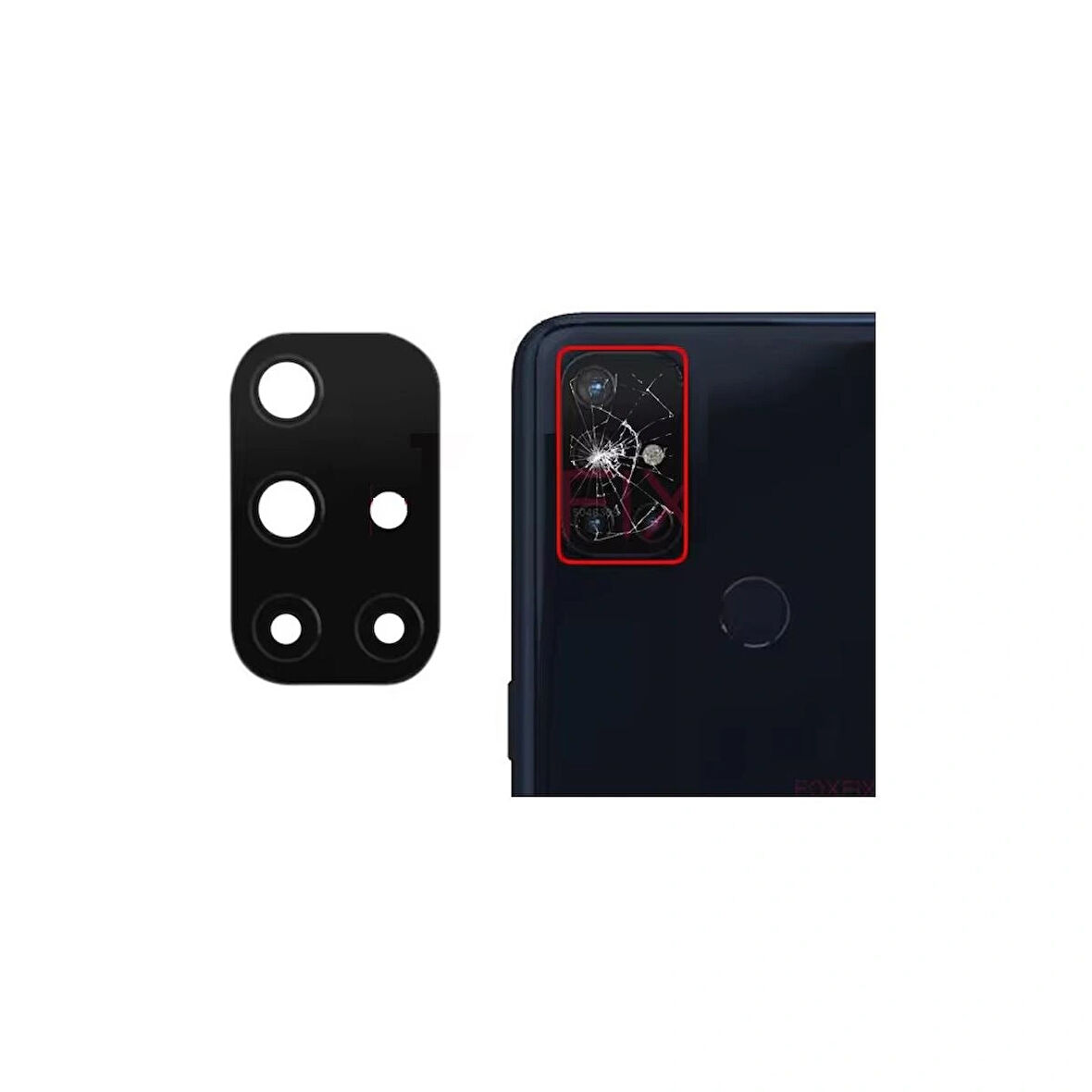 One Plus Nord 10 5G İle Uyumlu Kamera Camı Be2025