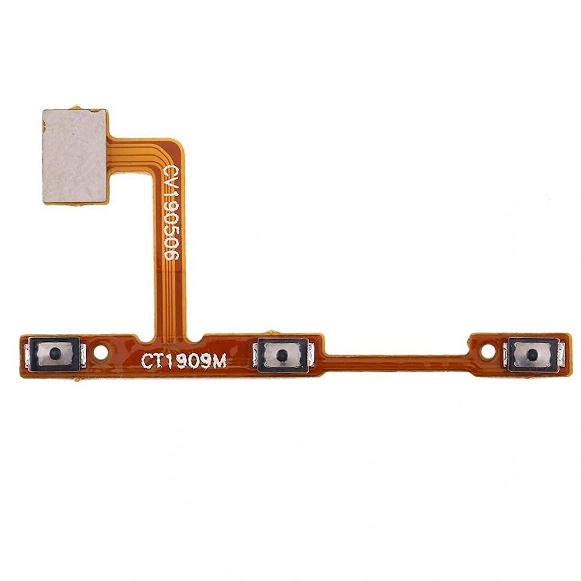 Vivo Y17 2019 İle Uyumlu Güç Açma Kapama Ses Açma Kısma Flex On Of