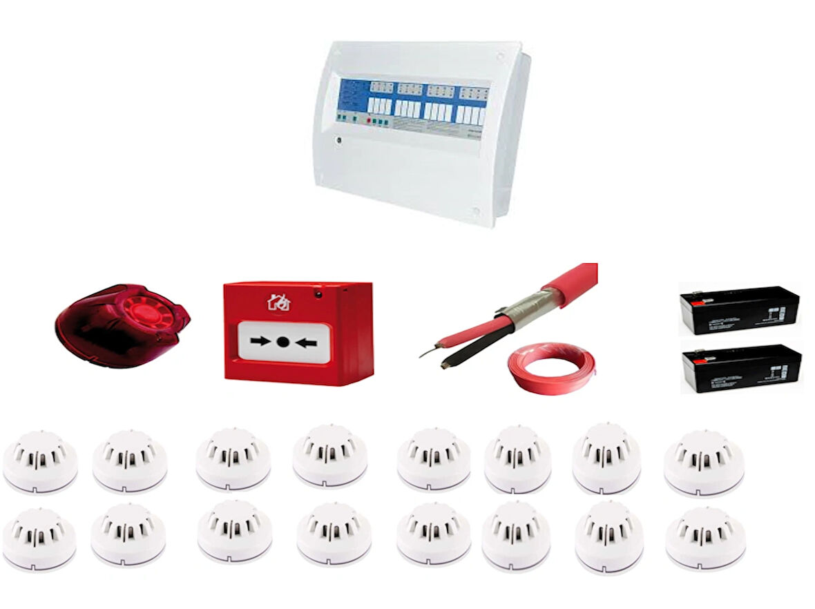 Eleks 16 Bölgeli Yangın Alarm Seti