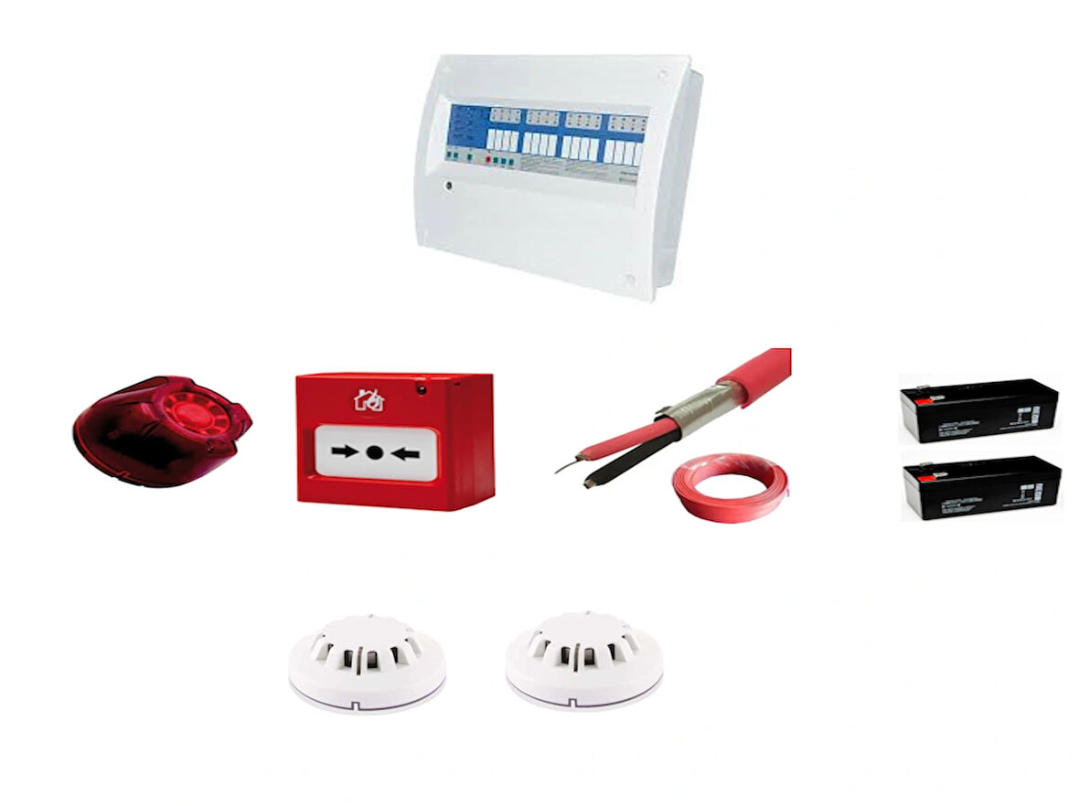 Eleks 2 Bölgeli Yangın Alarm Sistemi