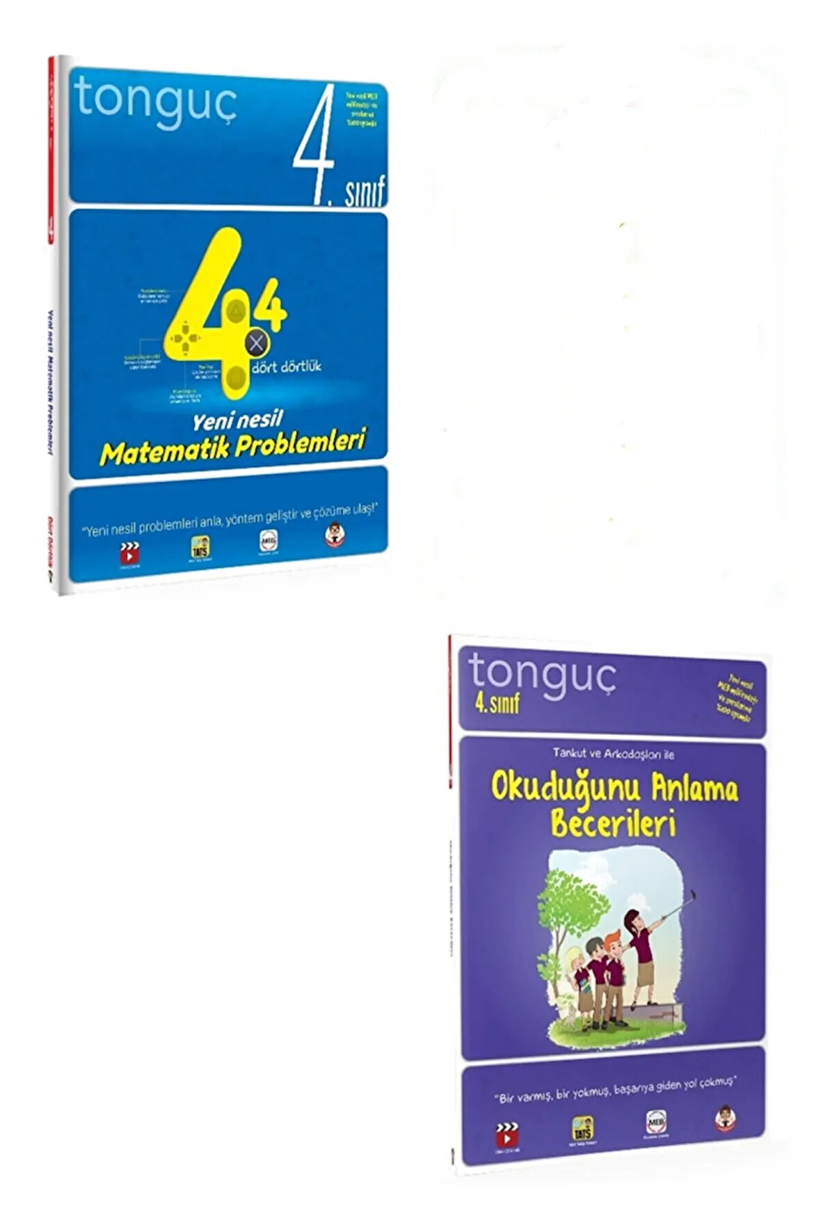 Tonguç 4.sınıf Yeni Nesil Matematik Problemler Okuduğunu Anlama Becerileri Set