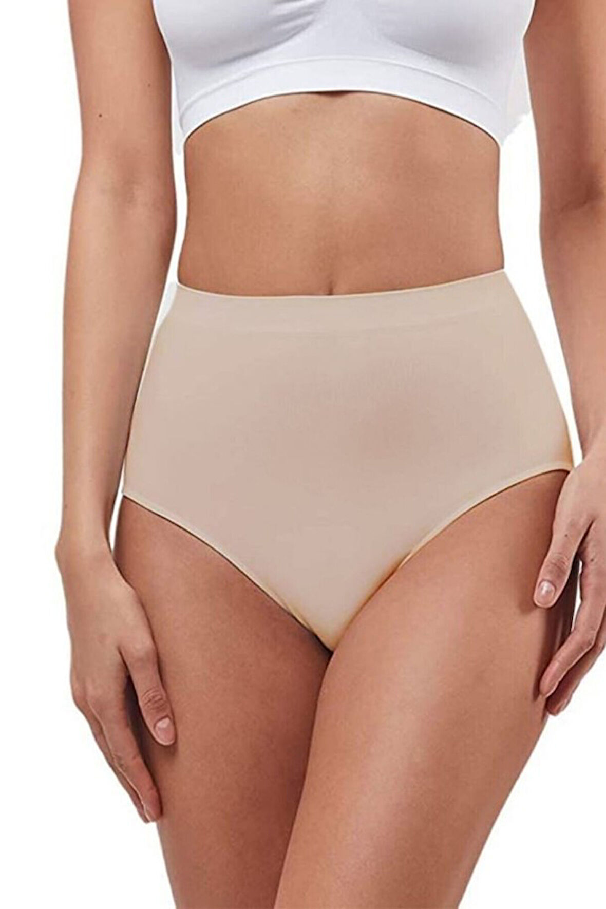 Elite Life 3D Dikişsiz Lazer Kesim Pedli Kadın Yüksel Bel Slip Külot