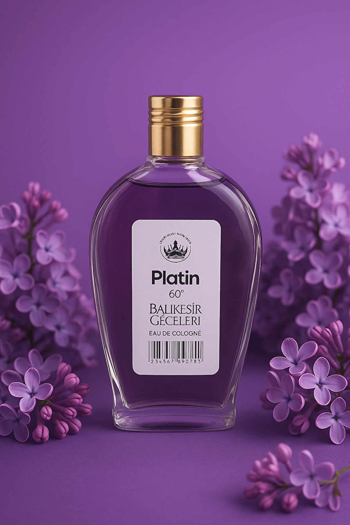 Platin  60° Balıkesir Geceleri Elit Serisi Kolonyası