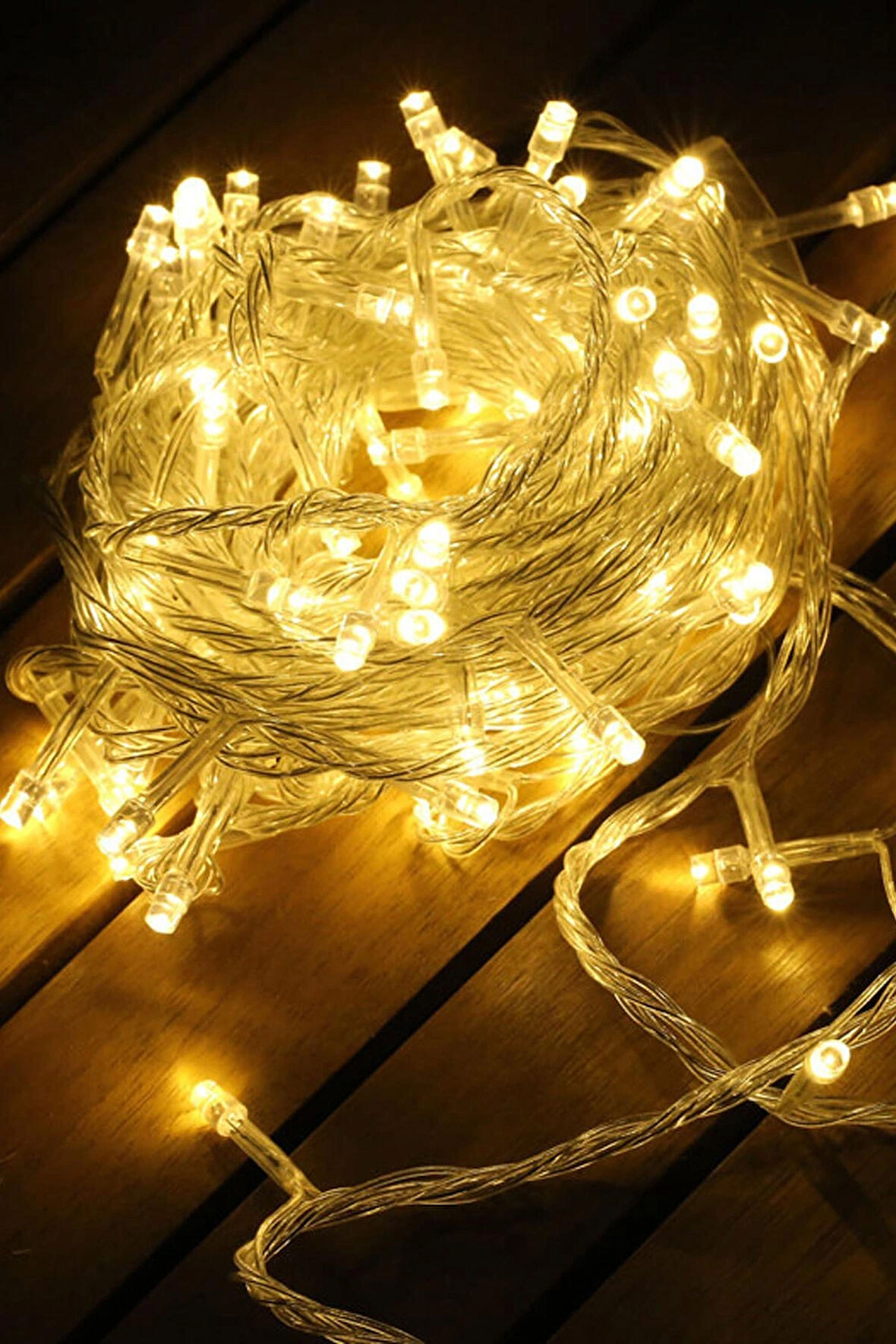 10 metre sarı, yılbaşı led şerit