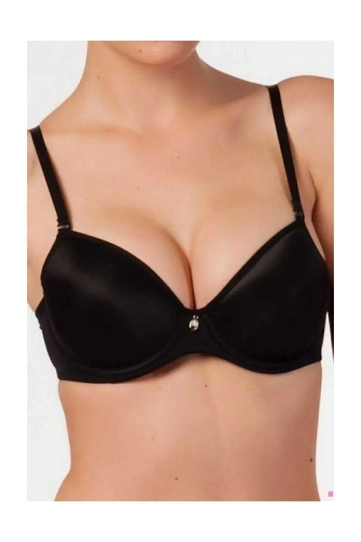 Toparlayıcı Sütyen Micro Soft Cup - Siyah