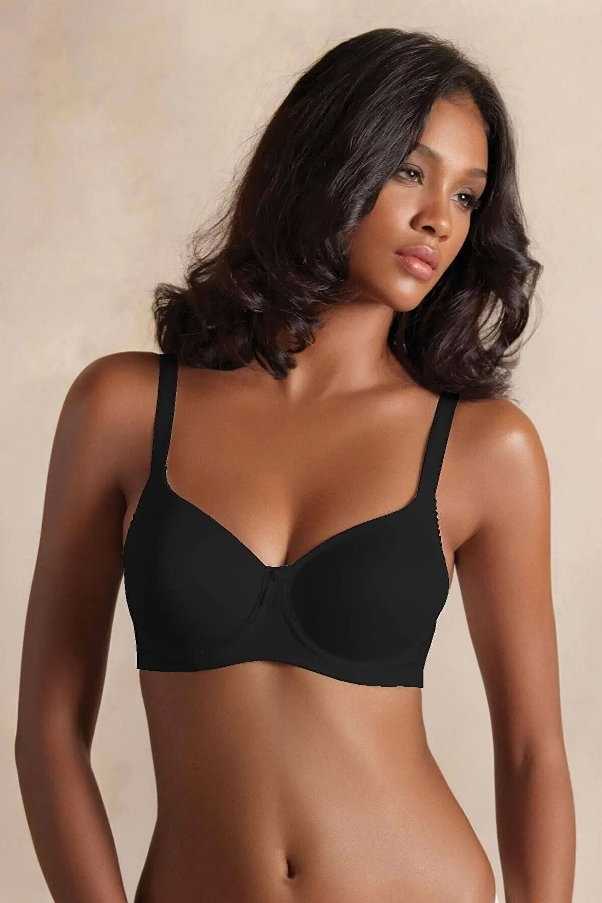 Kadın Siyah Sütyen - 95d 1950 S