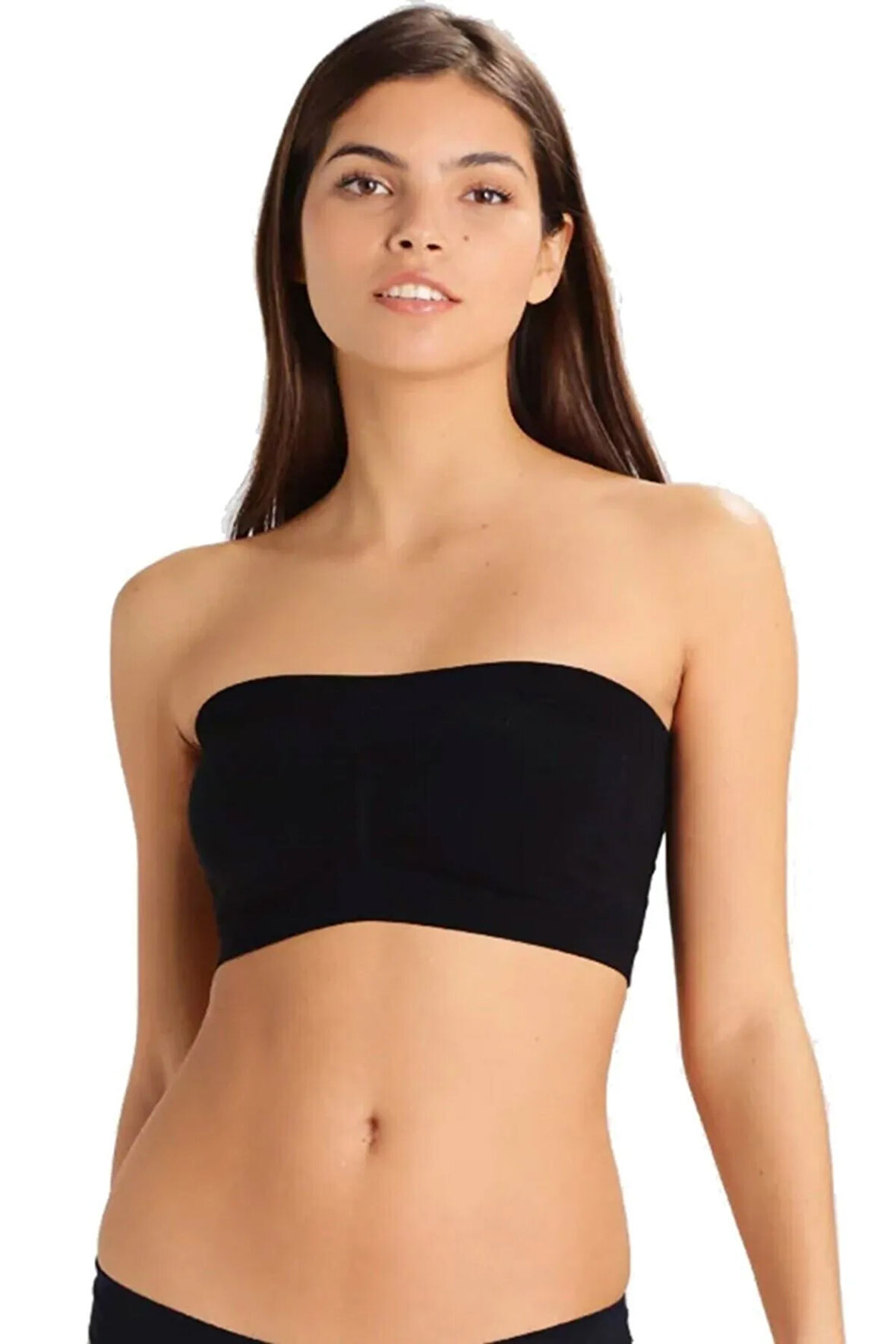 Seamless Straplez Dikişsiz Soprcu Bustiyer Ten Yeni Sezon