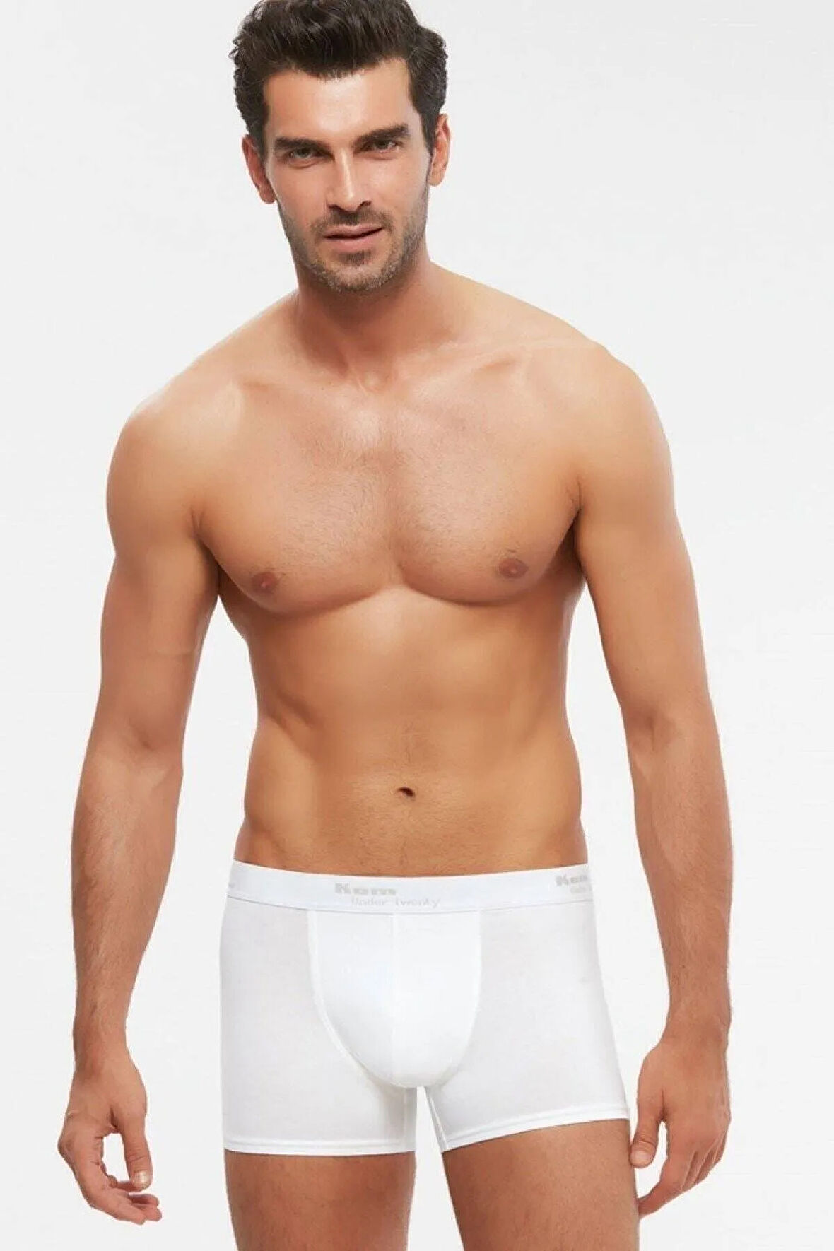 Erkek Tight 2'li Boxer Şort Likralı