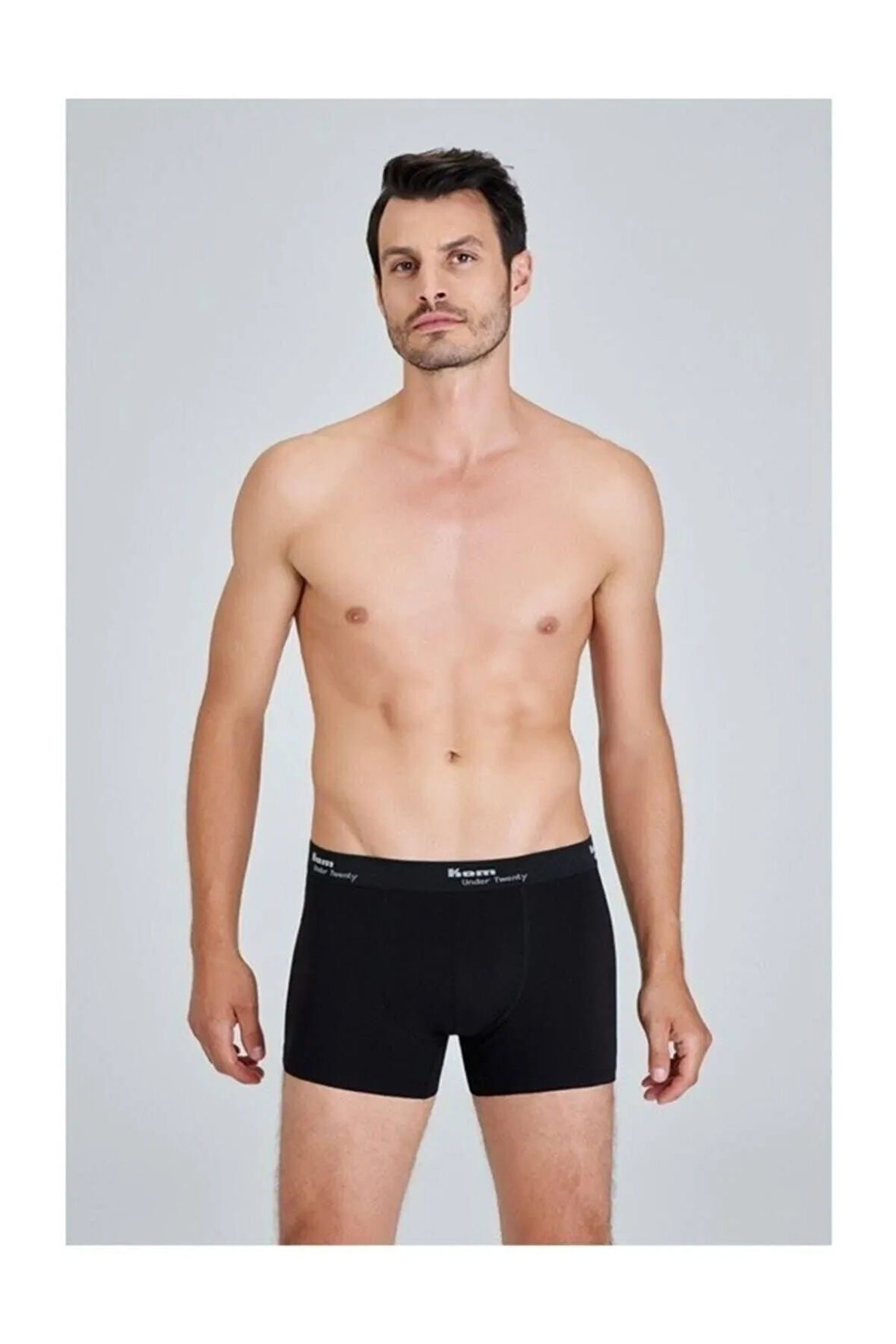 Erkek Tight 2'li Boxer Şort Likralı
