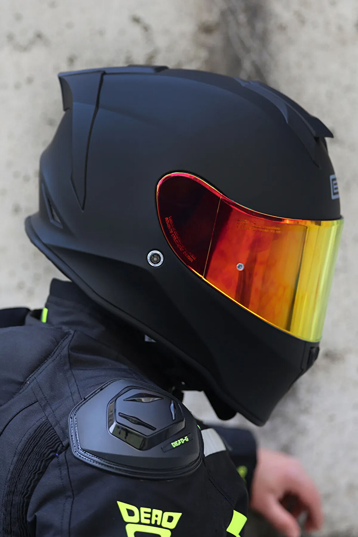 Dinamo Evo Mat Siyah Kask