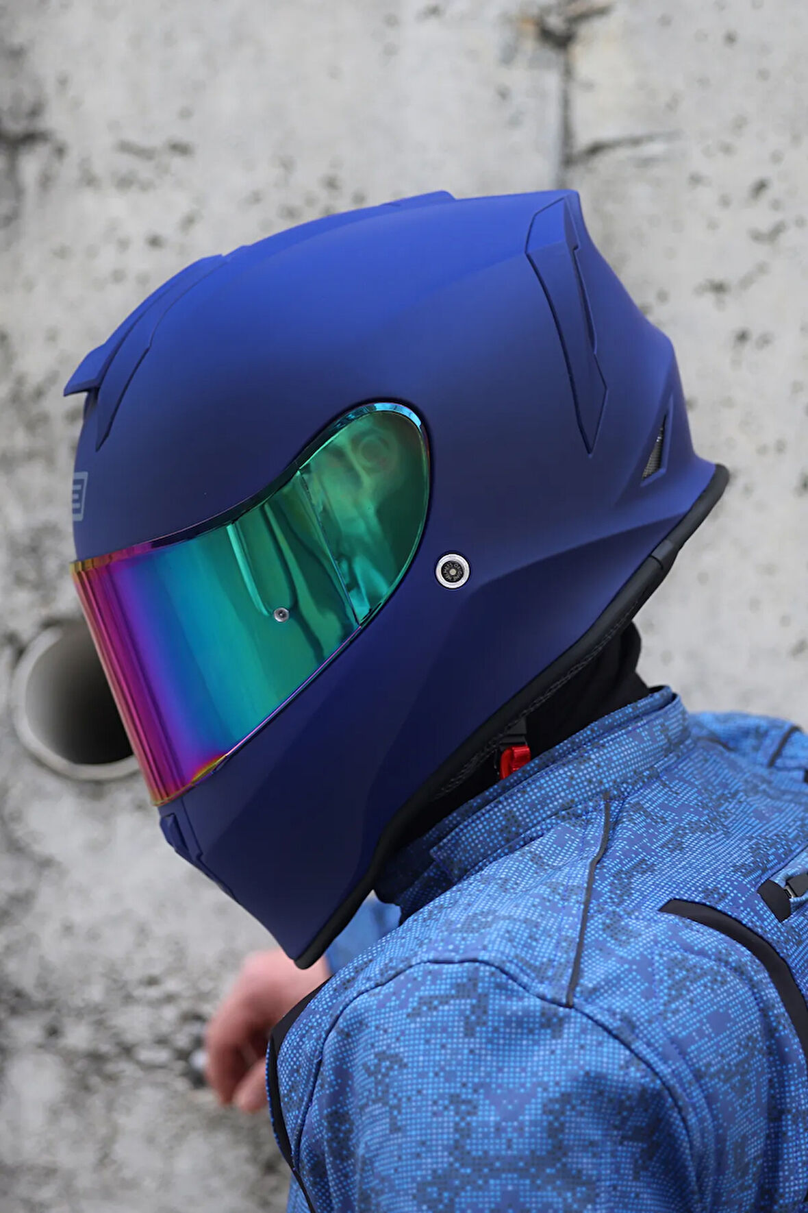 Dinamo Mat Mavi Kask