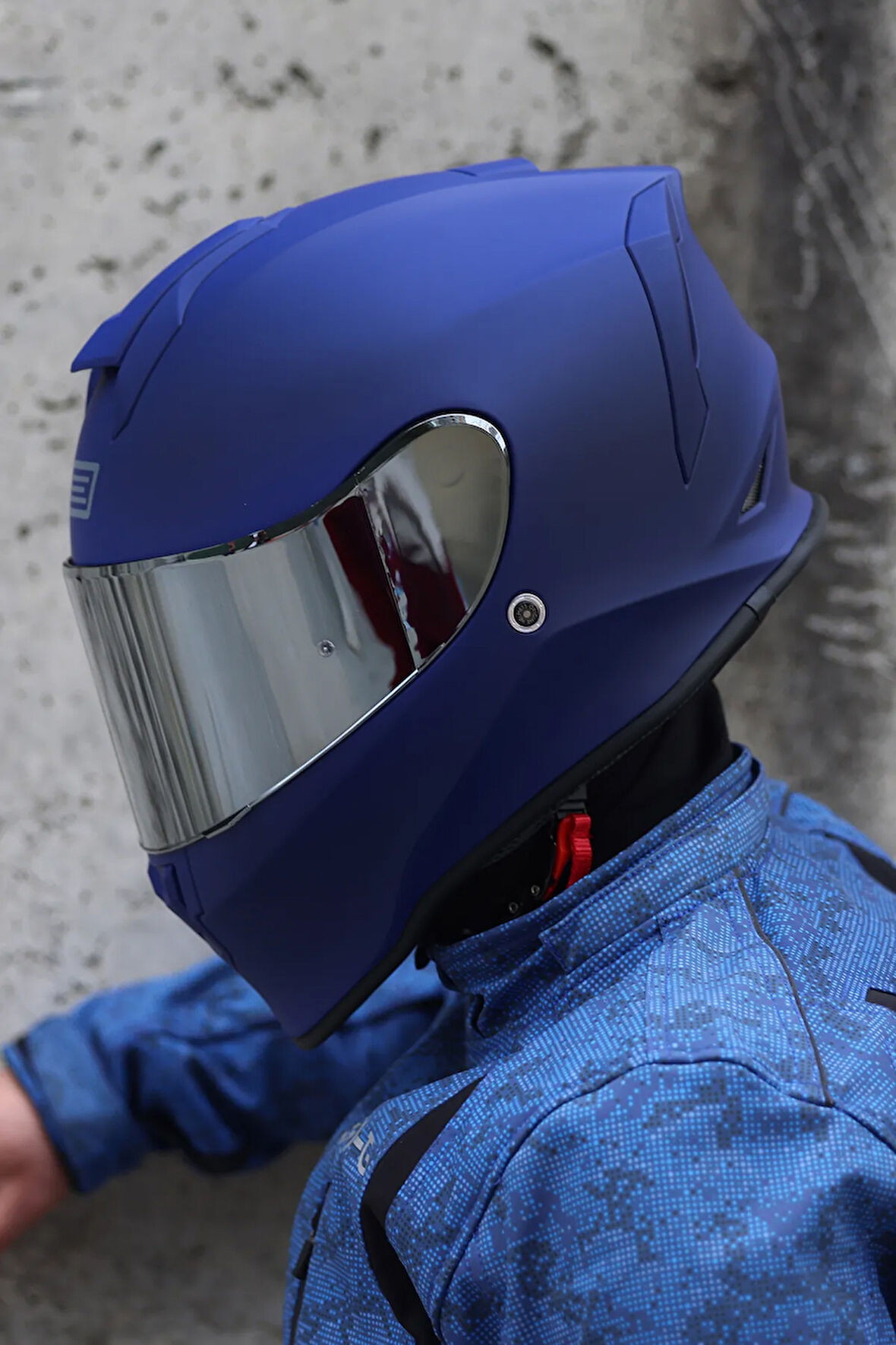 Dinamo Mat Mavi Kask
