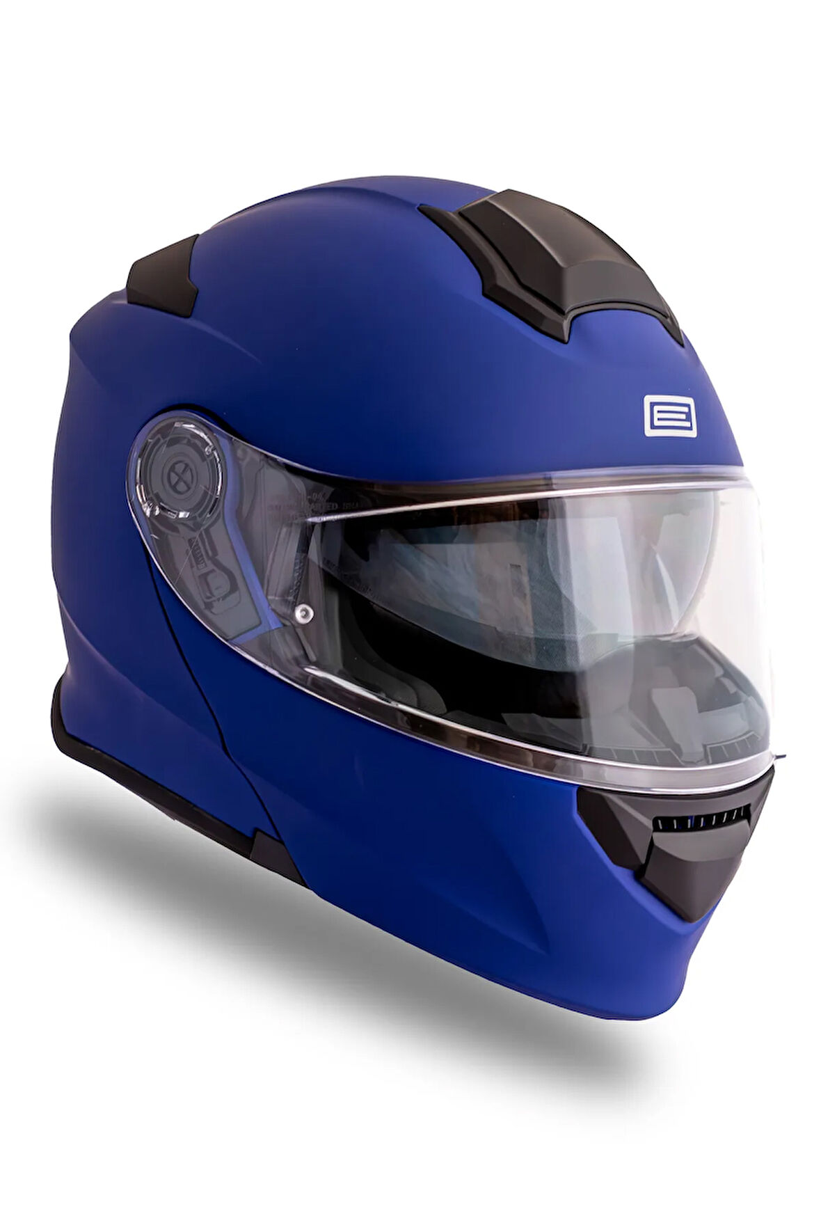 Delta Basic Mat Mavi Çene Açılır Kask
