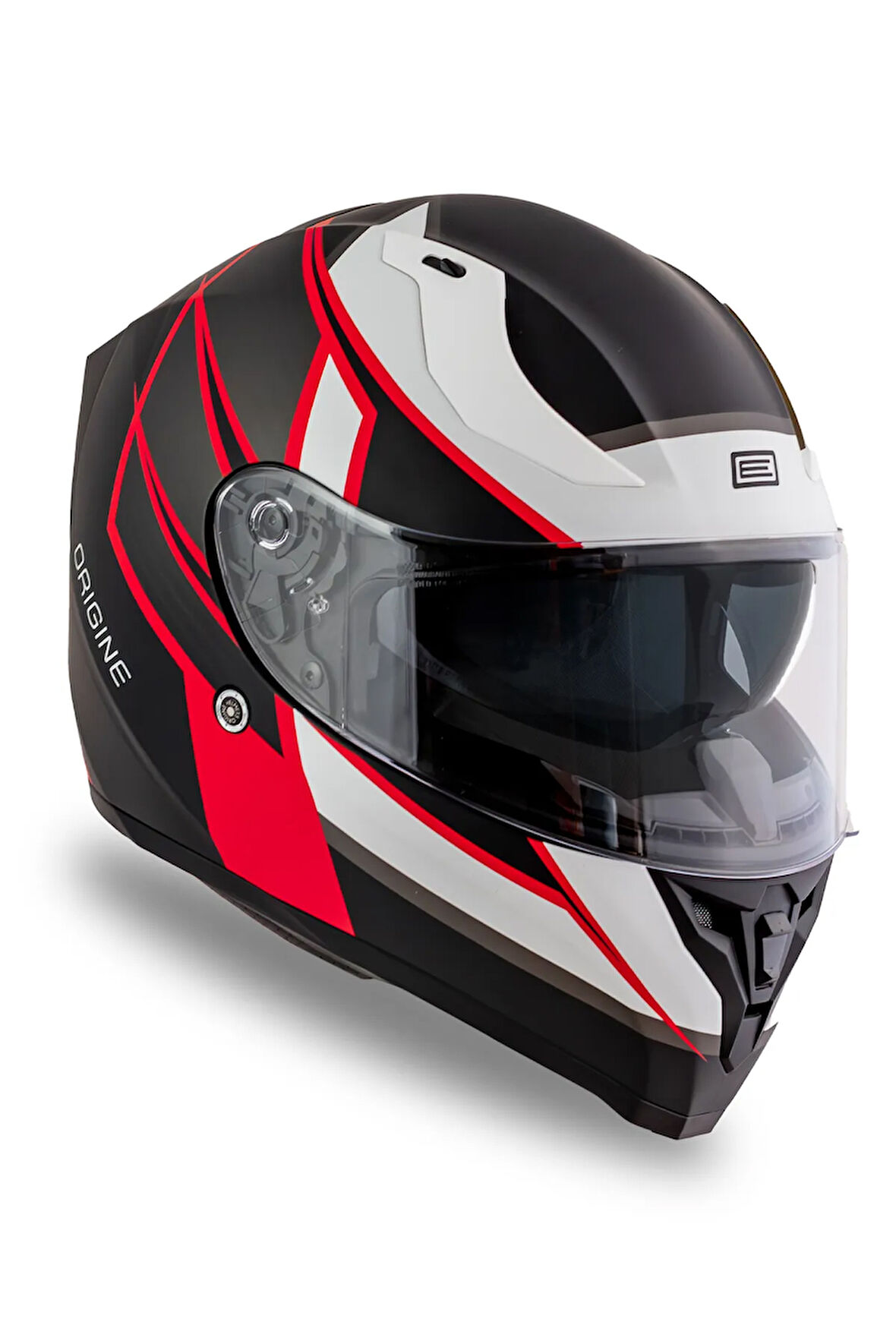 Strada Competition Beyaz-Kırmızı Kask