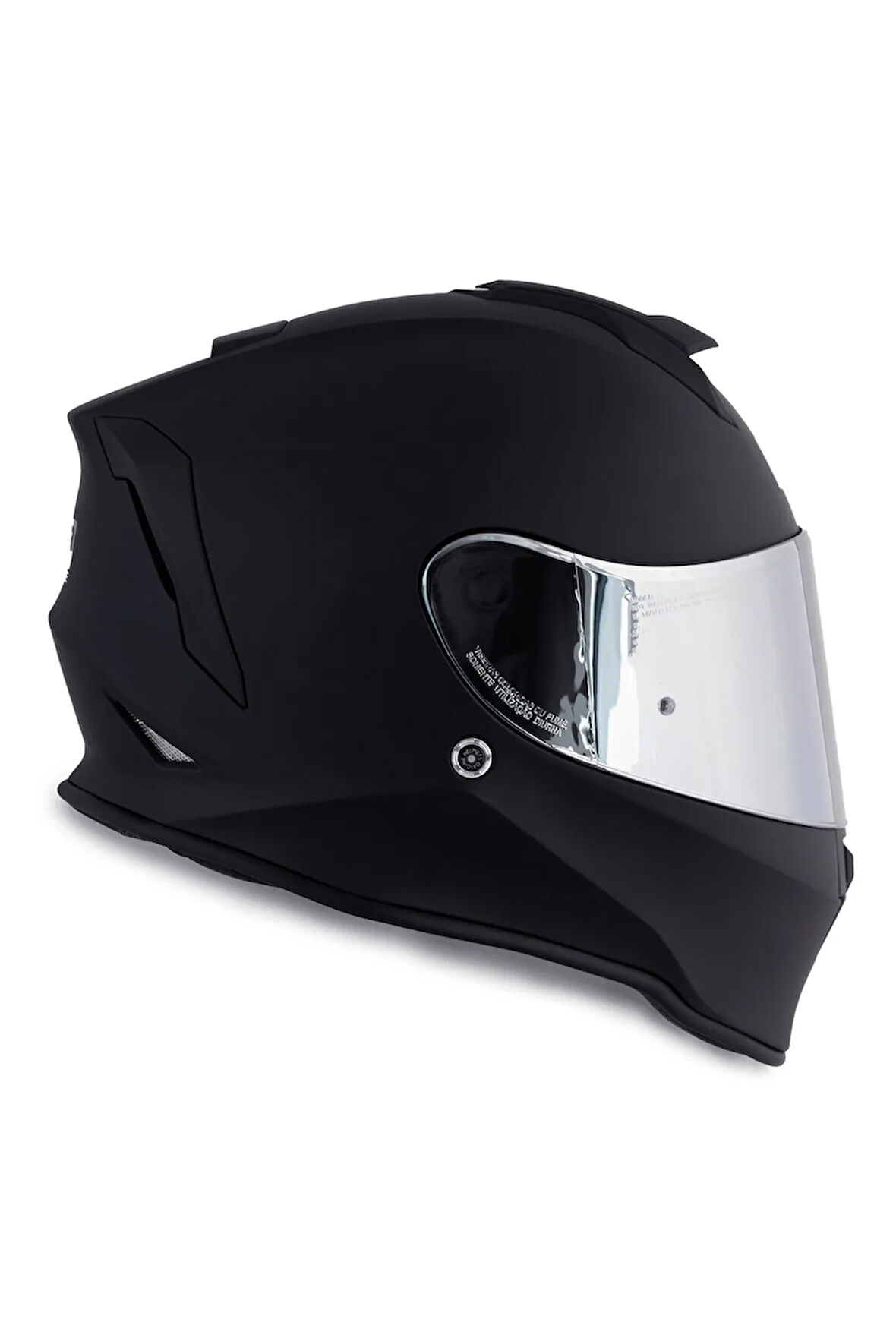 Dinamo Mat Siyah Kask