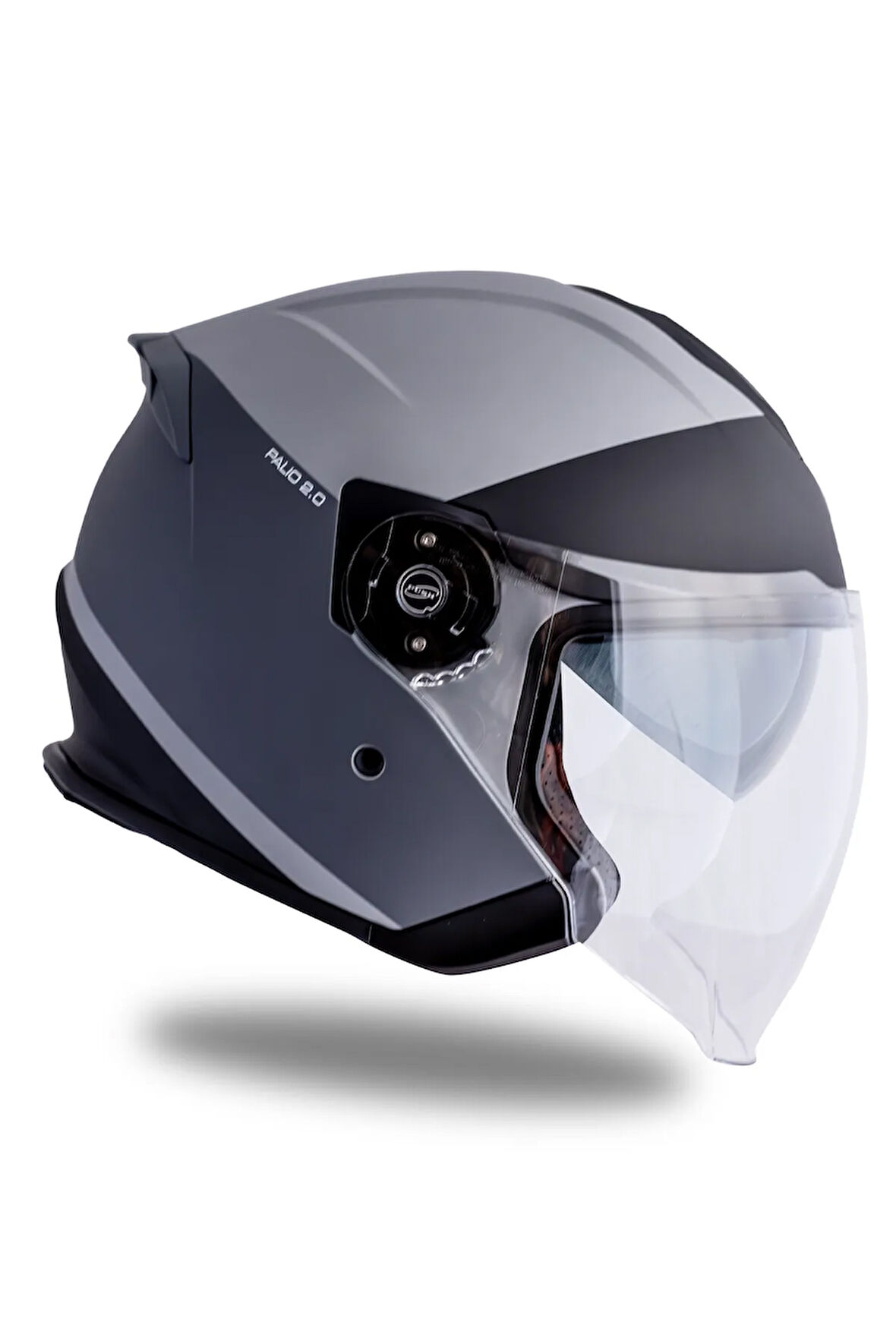Palio 2  Scout Mat Titanyum-Siyah  Kask