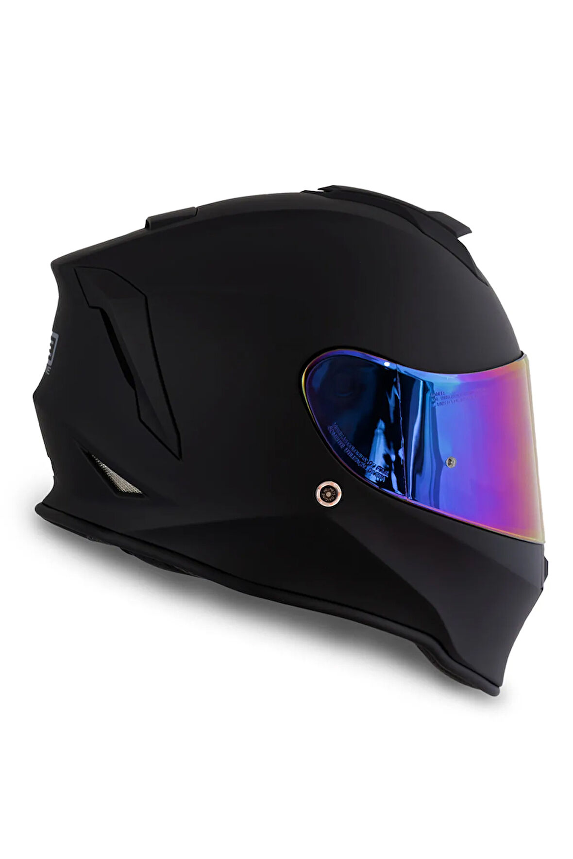 Dinamo Mat Siyah Kask
