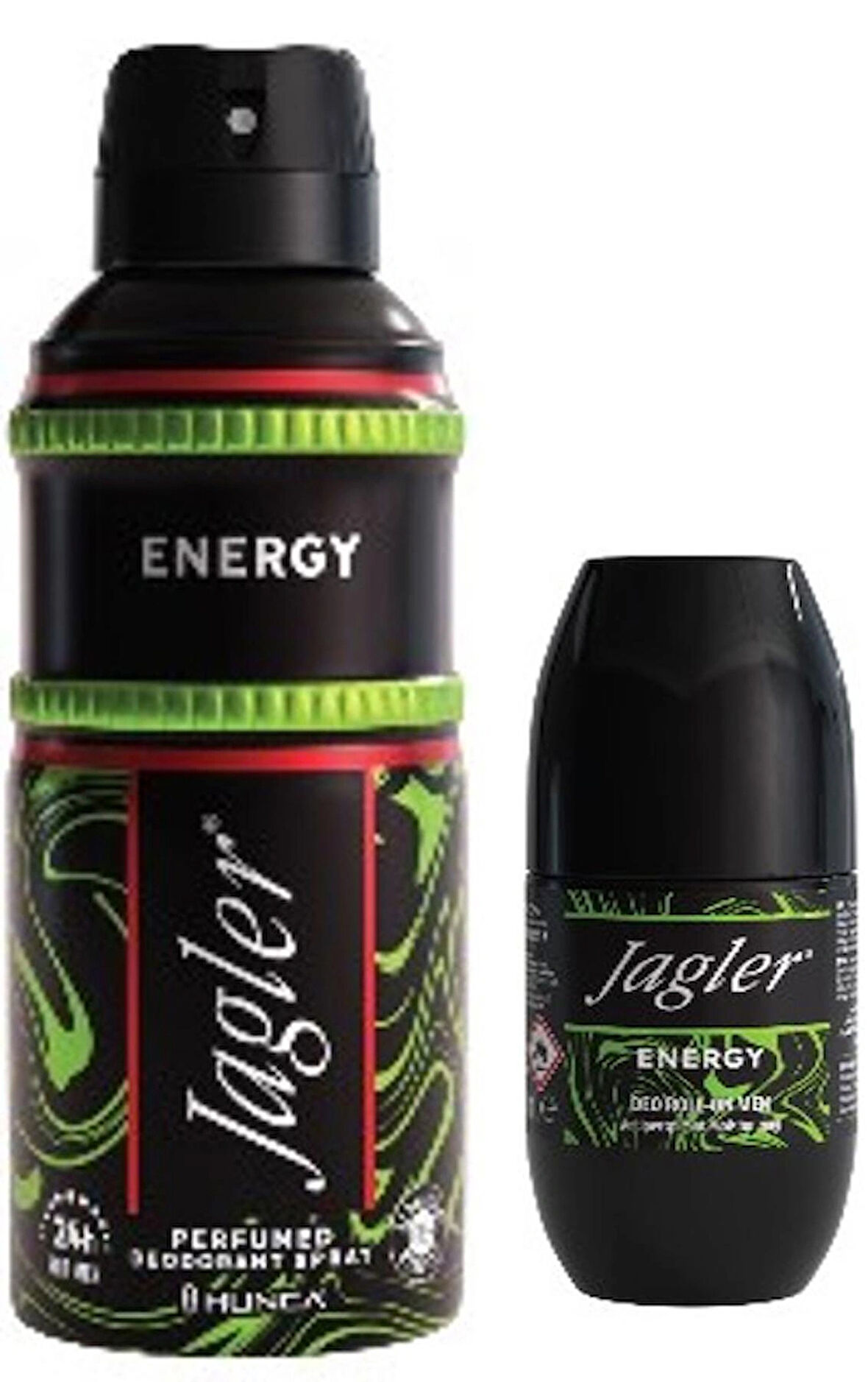 Jagler Energy Roll-On 50ml & Deodorant 150 ml  – Enerjik Koku ve Uzun Süreli Koruma