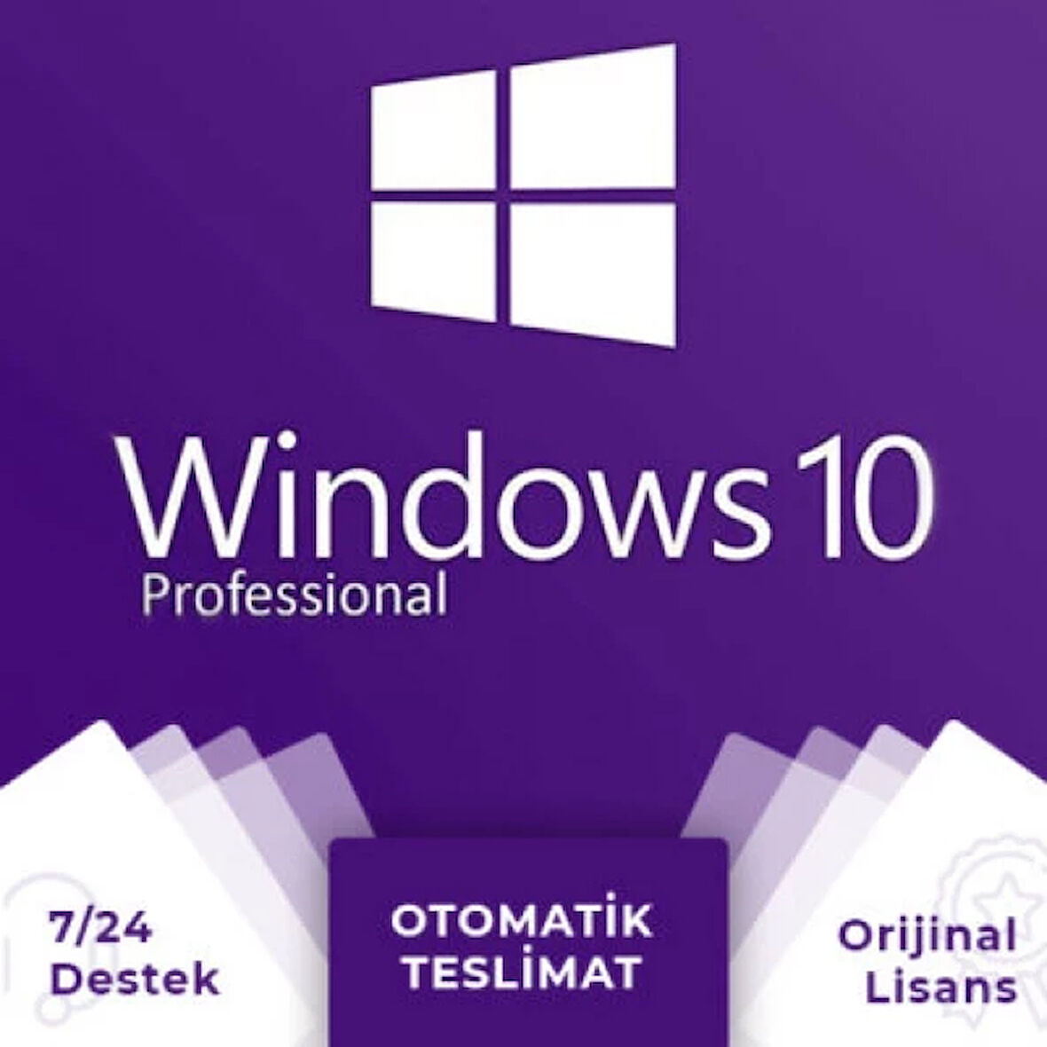 Windows 10 Pro 32-64 Bit Destekli Türkçe Lisans Anahtarı