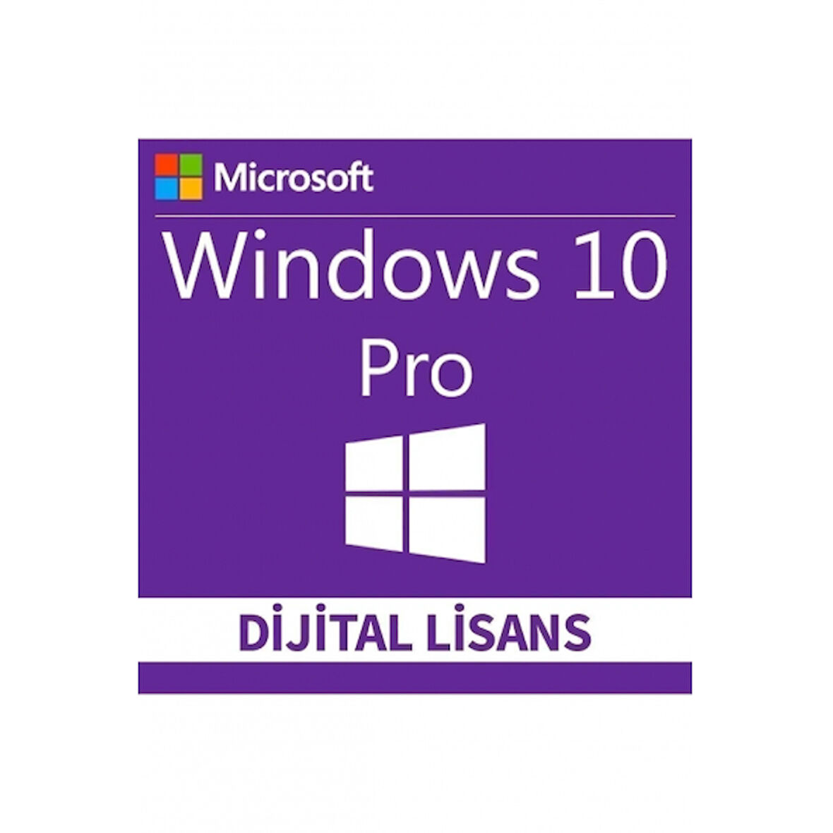 Microsoft Studios Windows 10 Pro Orjinal Dijital Lisans Anahtarı