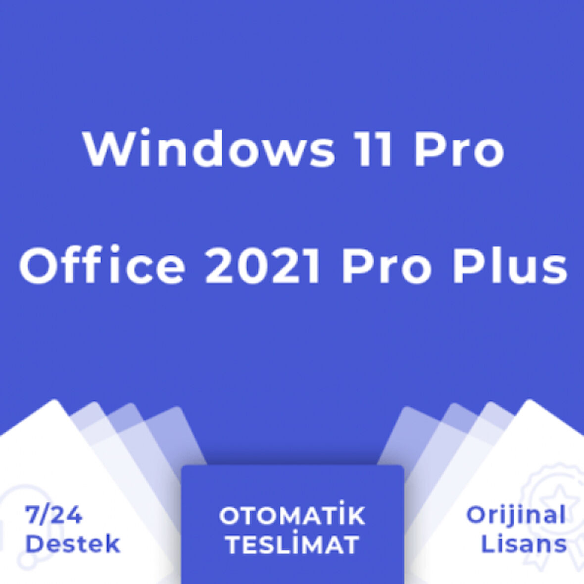 Windows 11 Pro  Office 2021 Pro Plus 32-64 Bit Türkçe-İngilizce Global Destekli