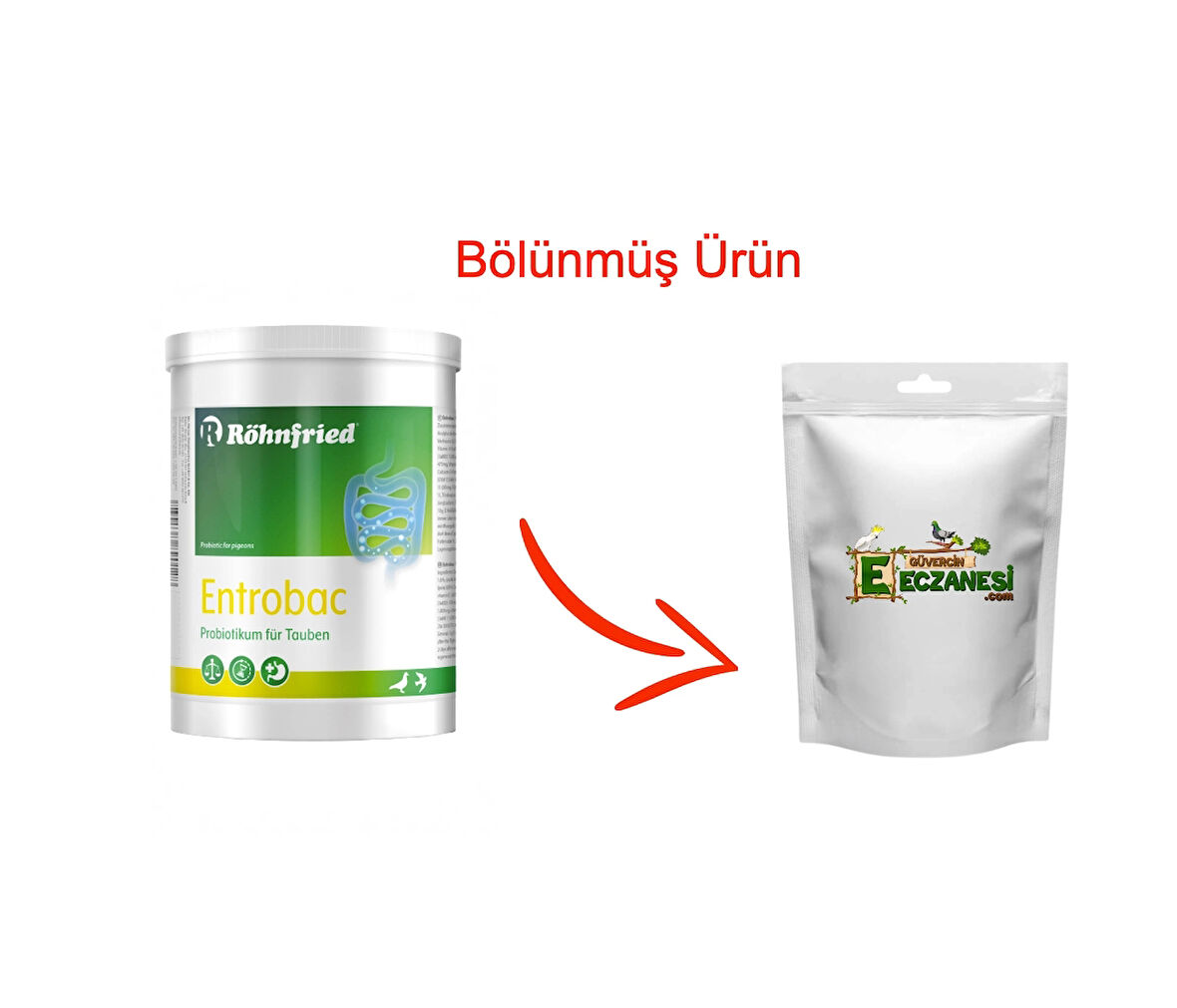 Entrobac Probiyotik 100 gr bölünmüş