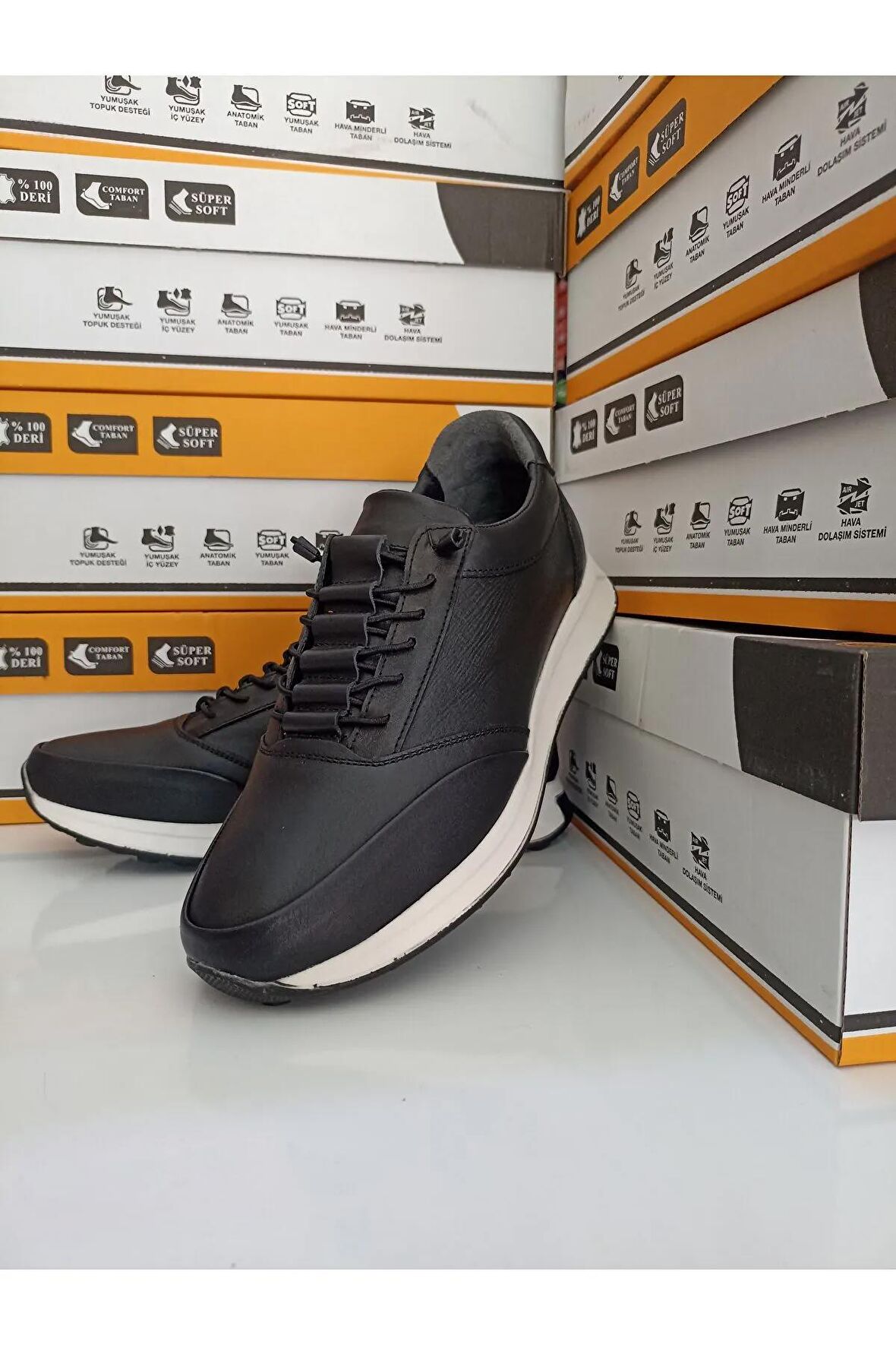 Hakiki deri Zio Moda Shoes erkek casual ayakkabı