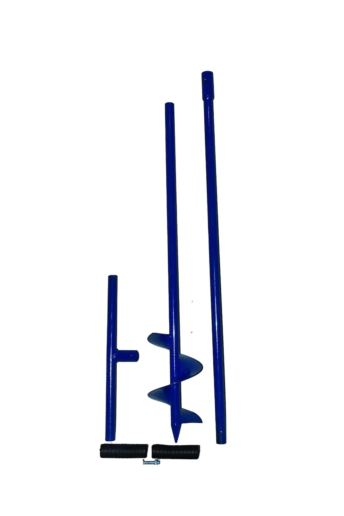 Montaj Kollu Toprak Burgusu Çit Dikme Makinesi 15 cm çap