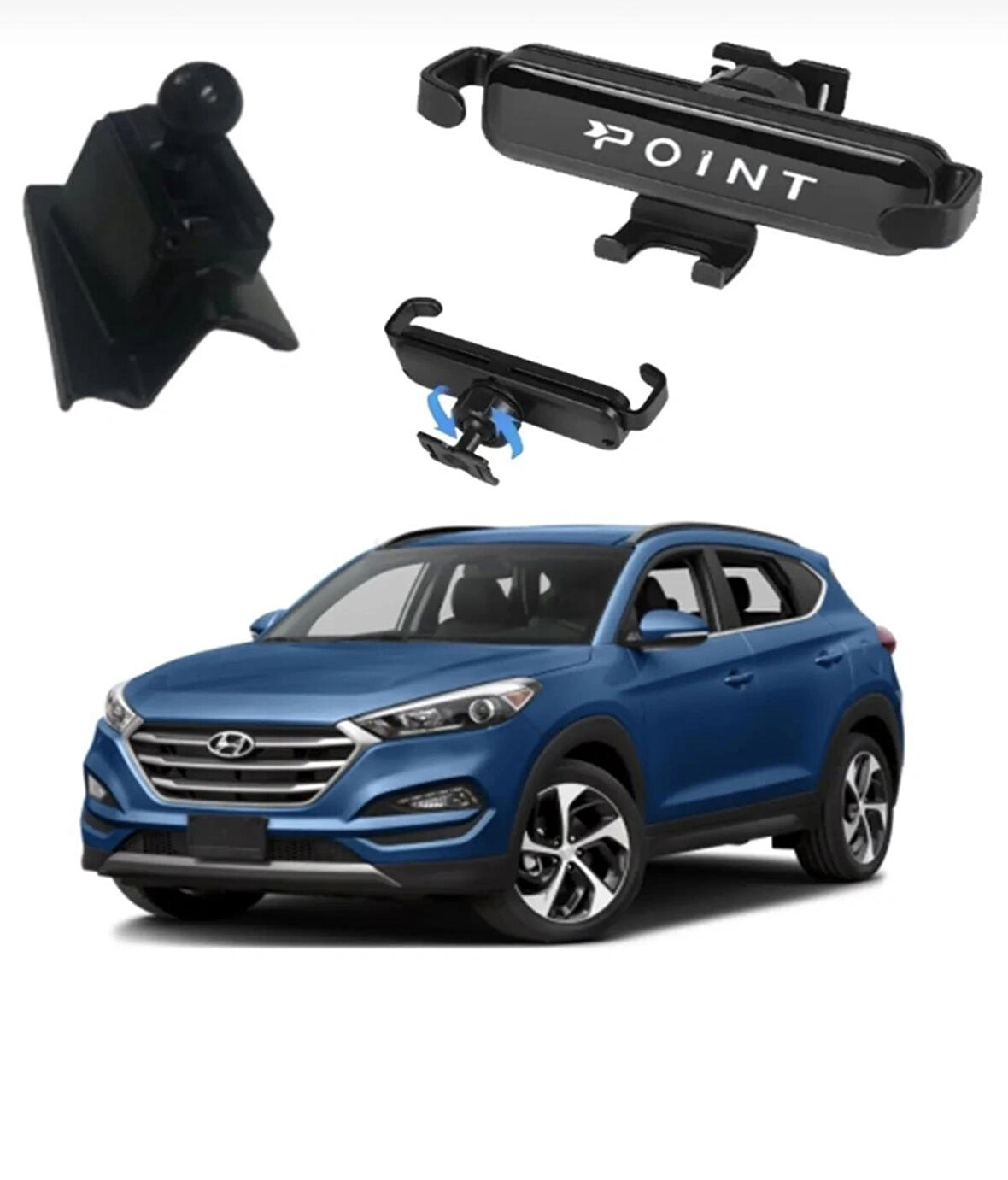 Point Hyundai Tucson Araca Özel Telefon Tutacağı 2015-2018