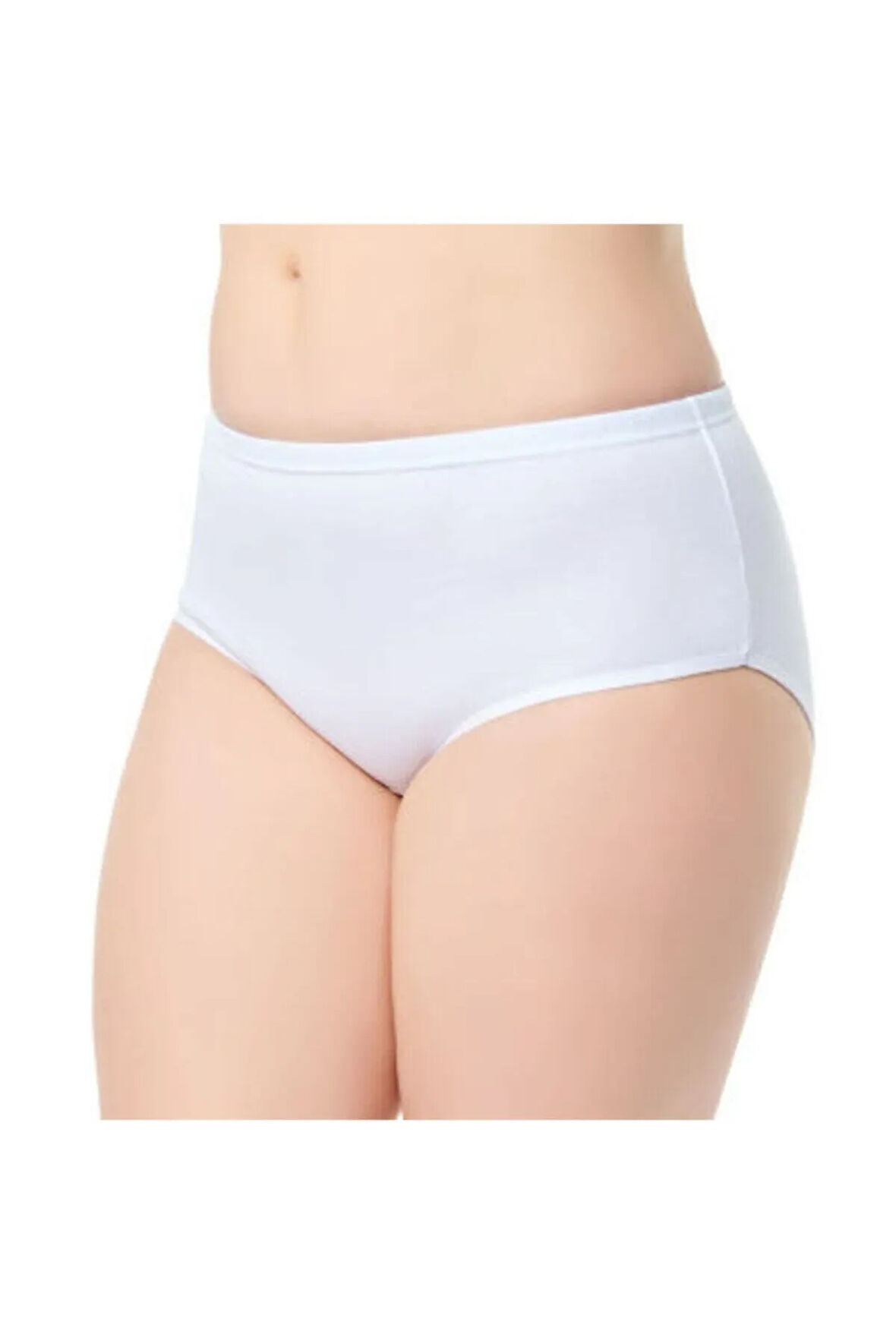 Kadın Ten 4'lü Paket Pamuklu Ribana Bato Külot( 0922)