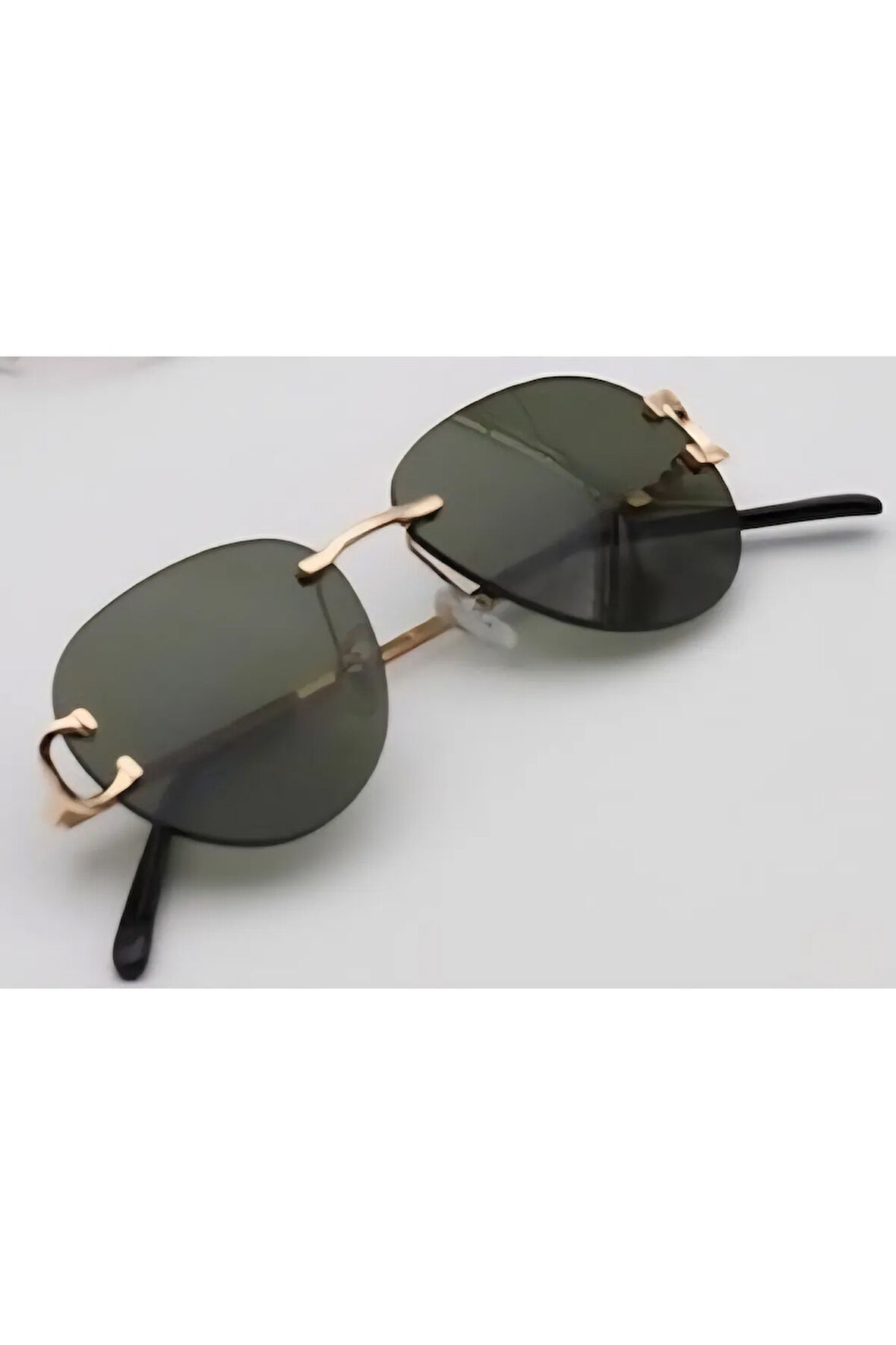 Unısex UV-400 Korumalı Çerçevesiz Güneş Gözlüğü