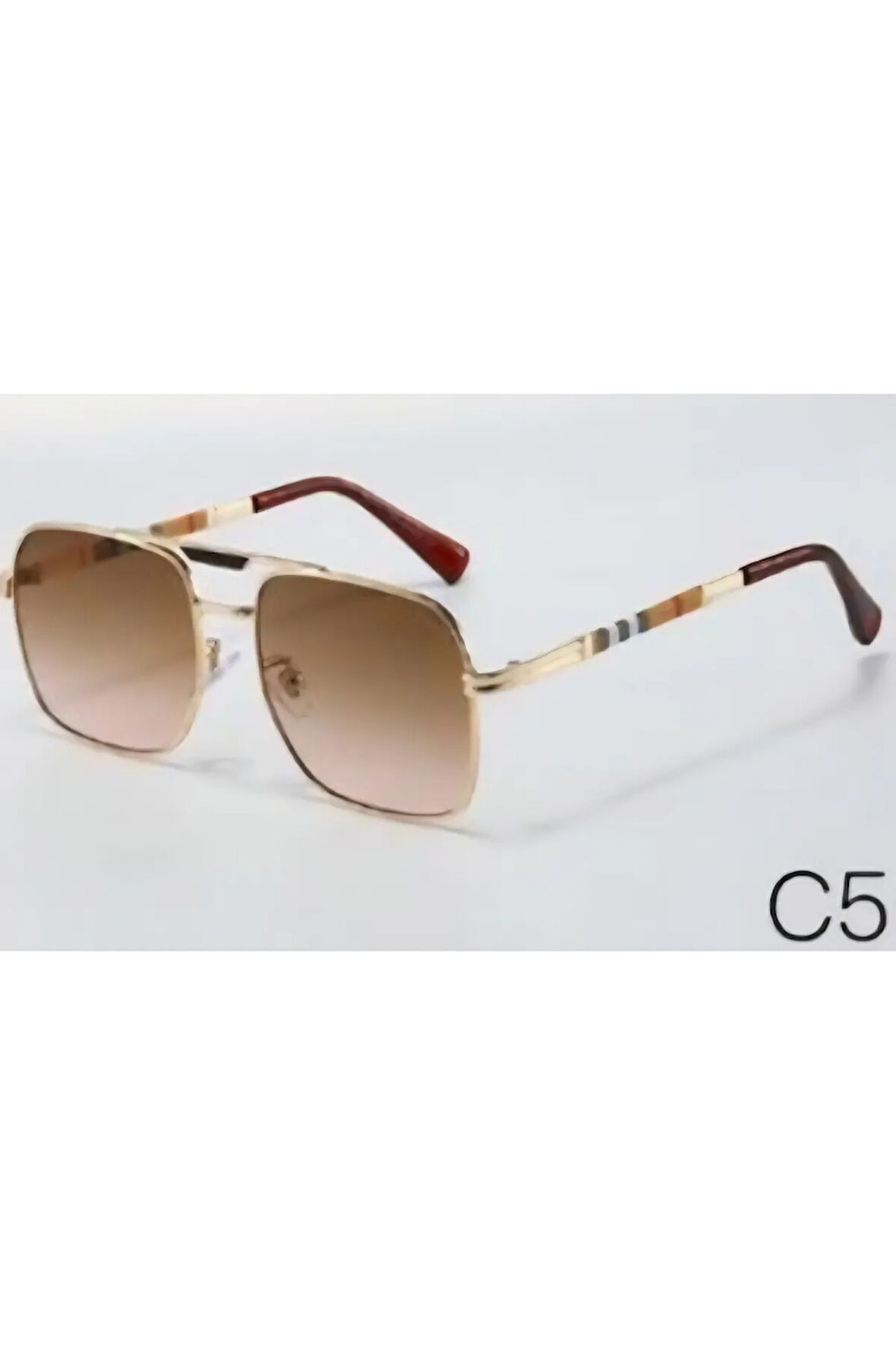 Erkek UV-400 Korumalı Şık Çerçevesiz Güneş Gözlüğü