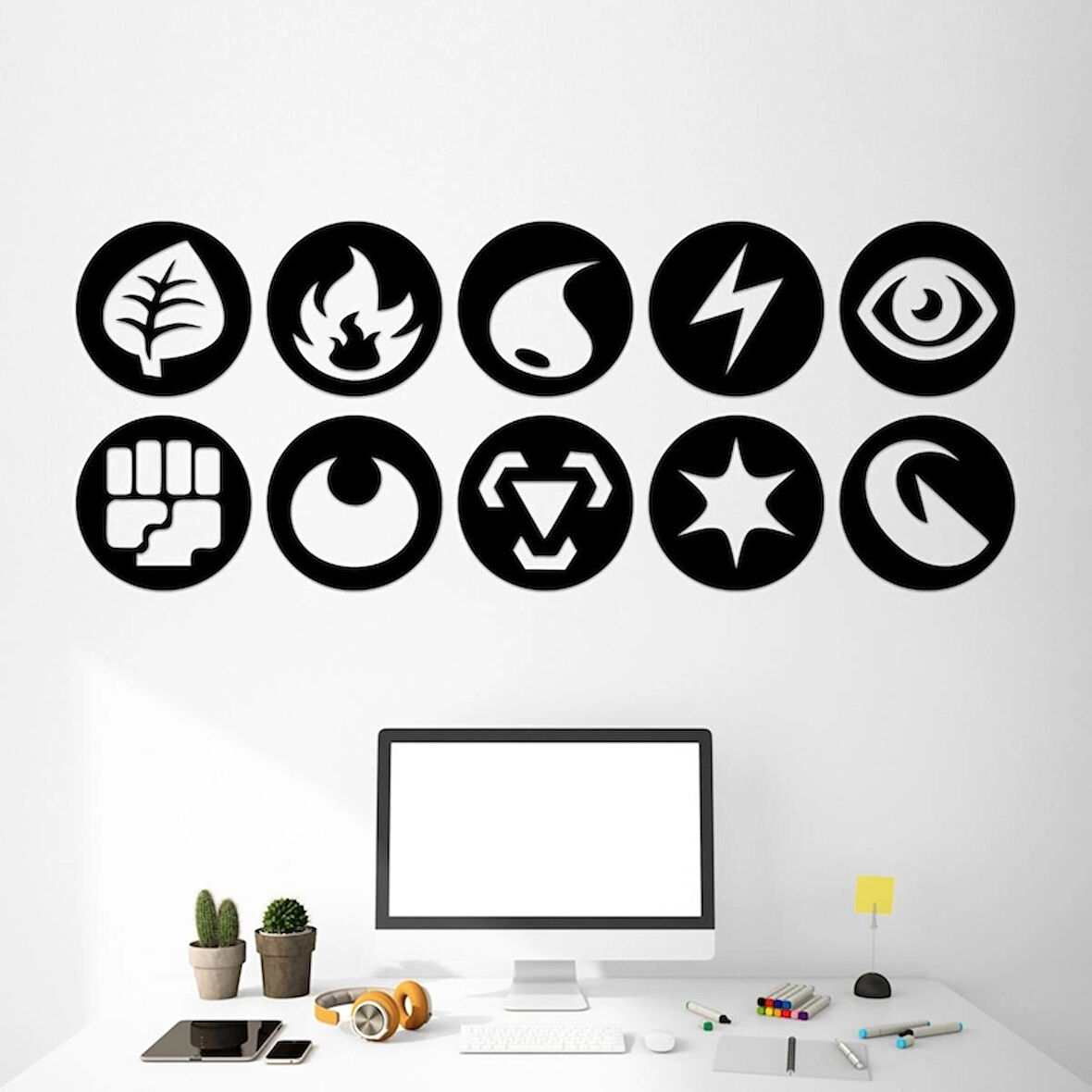 10Farkli Element Duvar dekoru