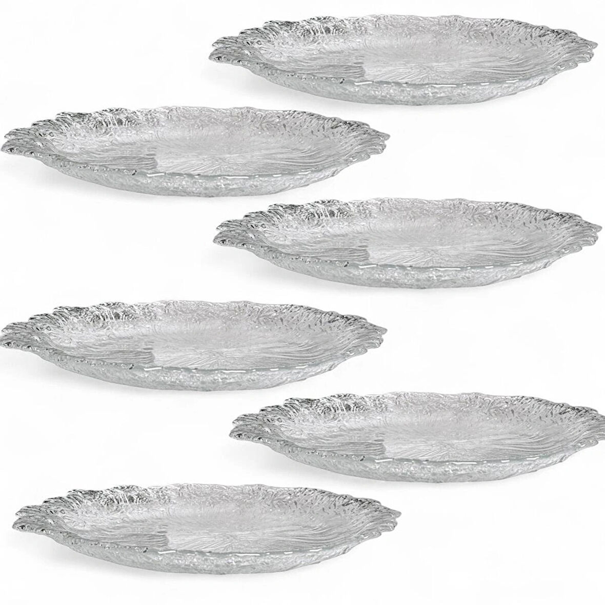 Es Home Canthreal 22 cm 6 Parça Pasta Tabağı/Tatlı Seti