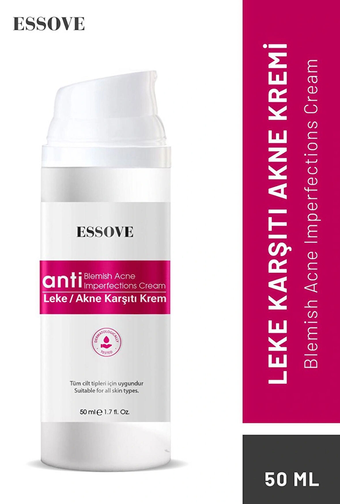 AKNE VE LEKE KARŞITI KREM 50 ML